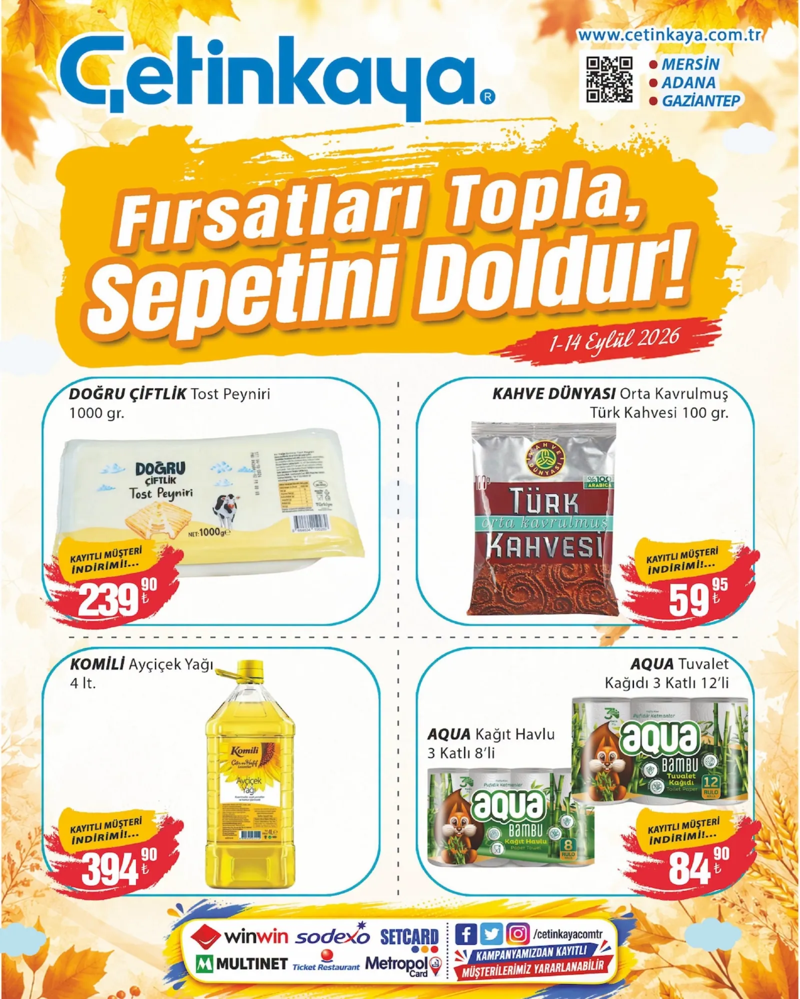 Çetinkaya broşürü