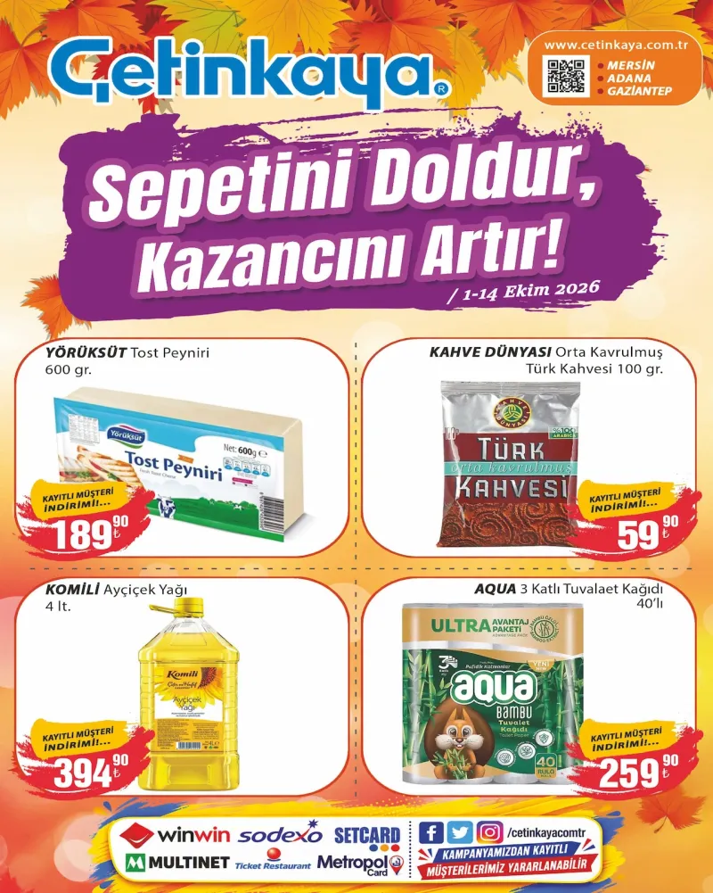 Çetinkaya broşürü sayfa 1