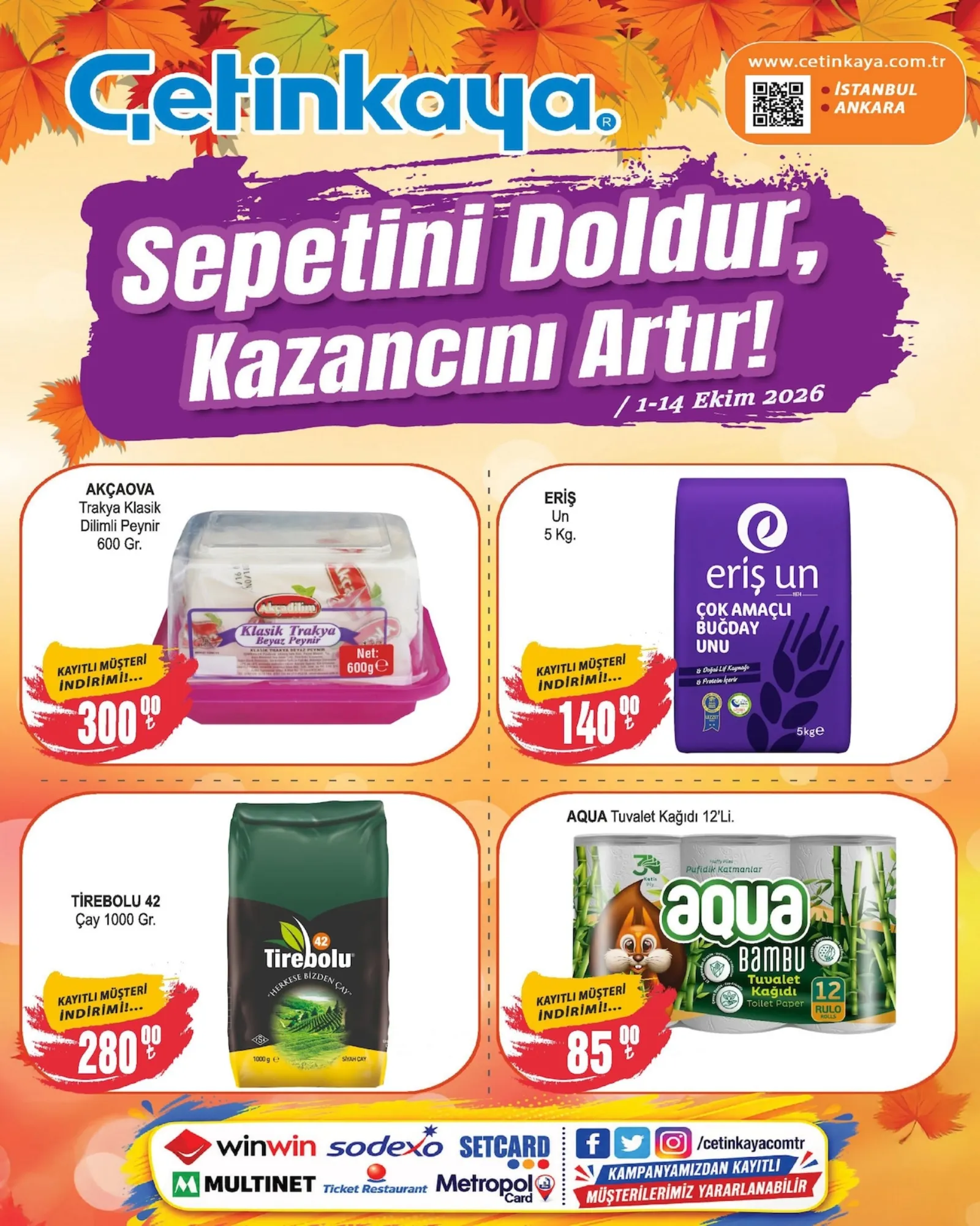 Çetinkaya broşürü sayfa 1