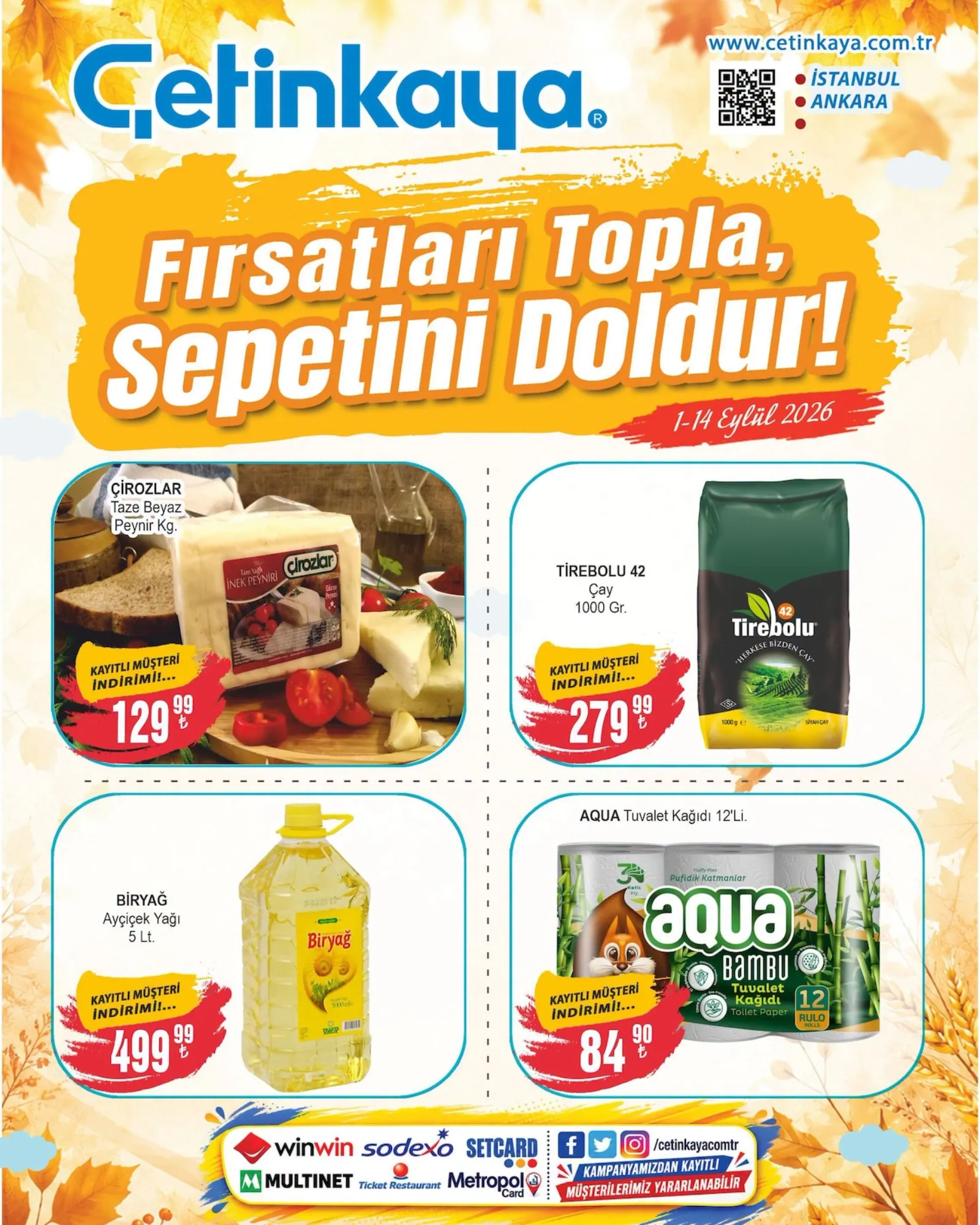 Çetinkaya broşürü