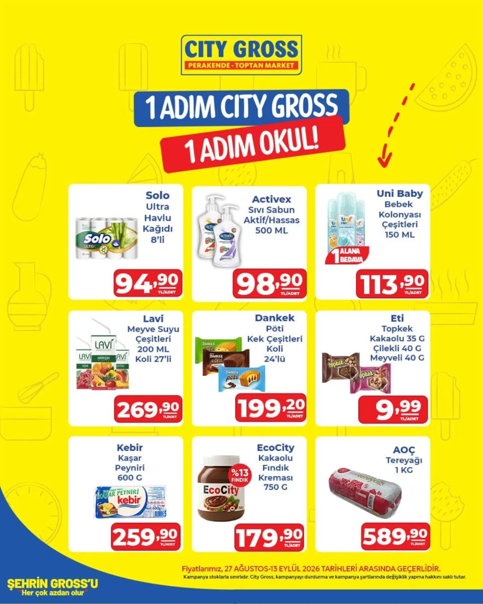 City Gross broşürü