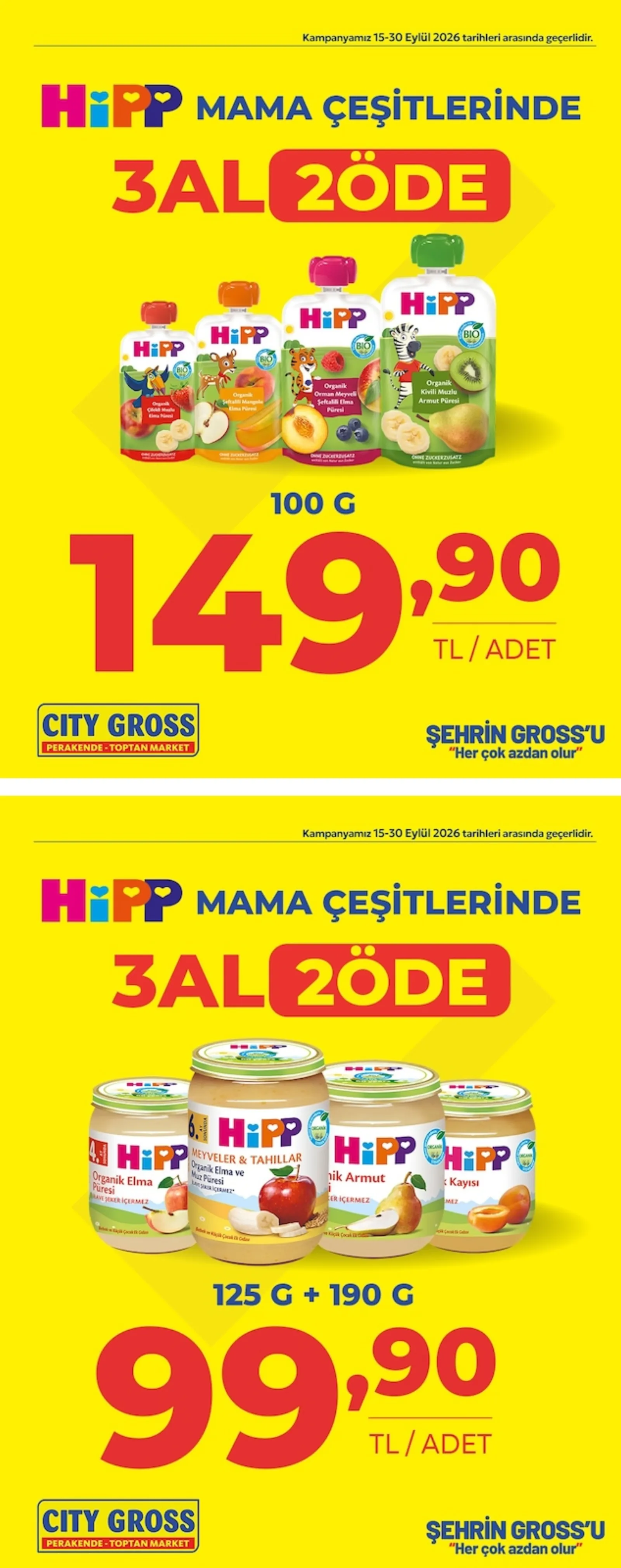 City Gross broşürü sayfa 1