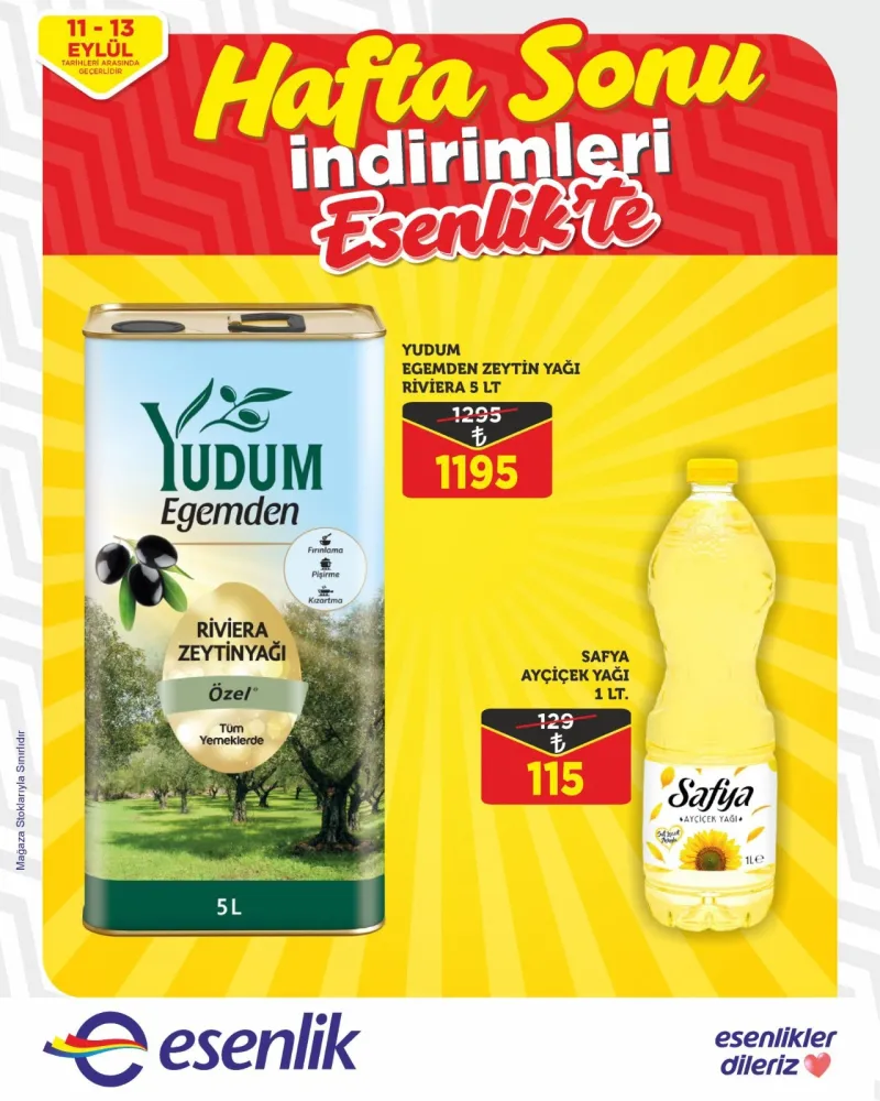 Esenlik broşürü sayfa 1