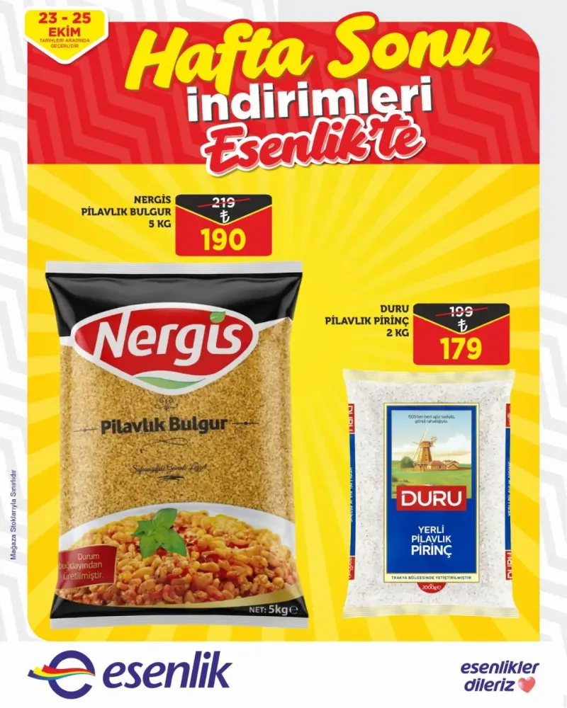 Esenlik broşürü sayfa 1