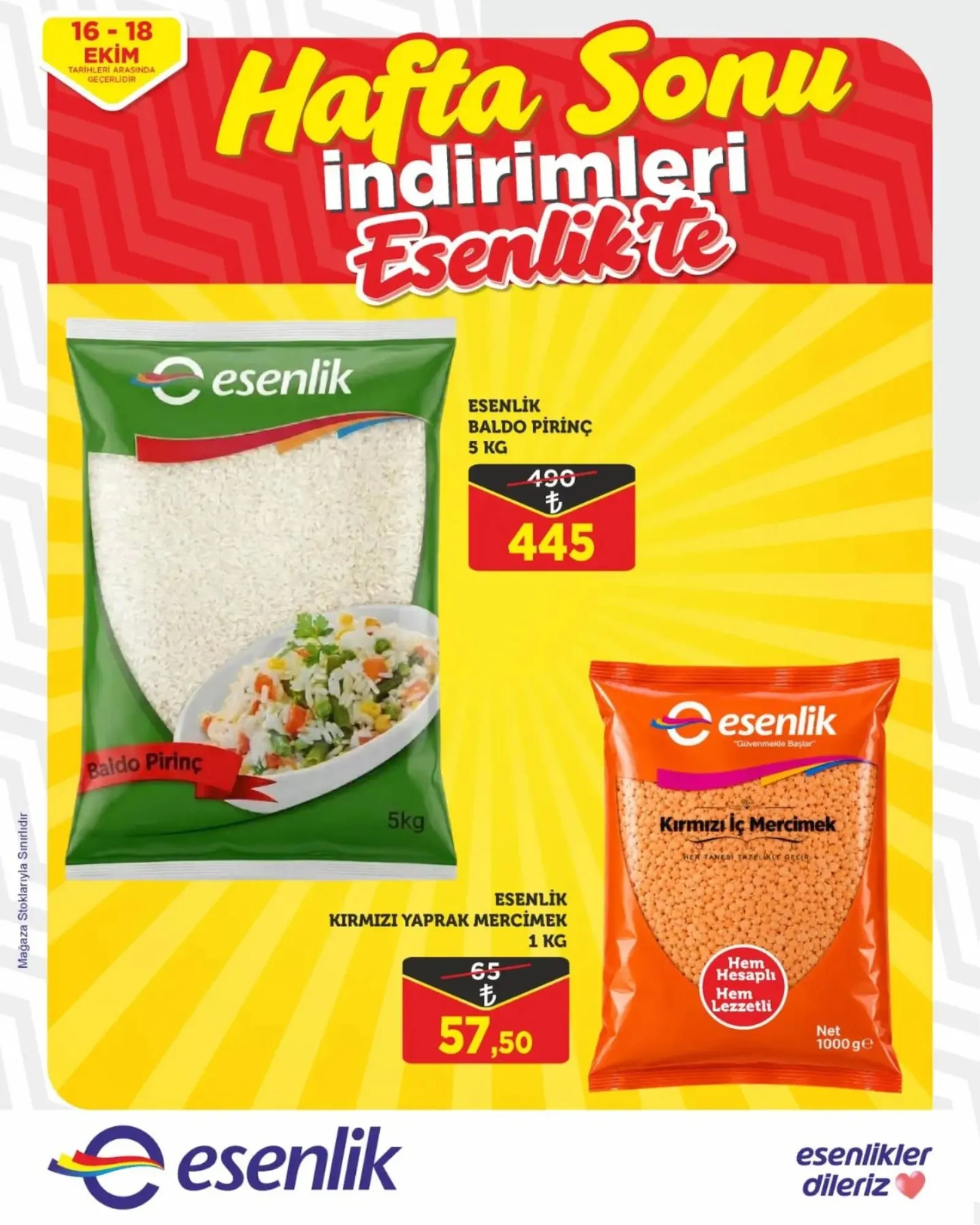 Esenlik broşürü sayfa 1