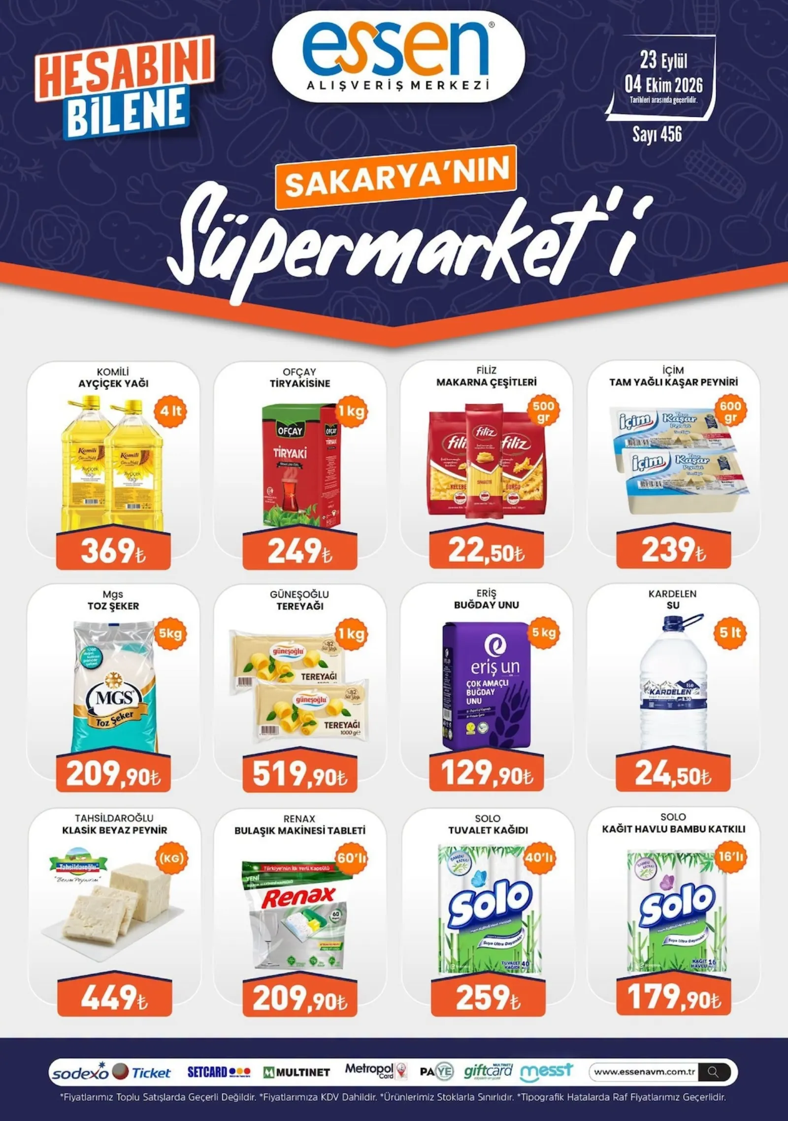 Essen Avm broşürü sayfa 1
