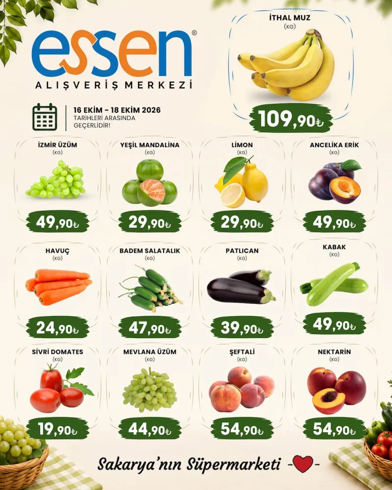 Essen Avm broşürü sayfa 1