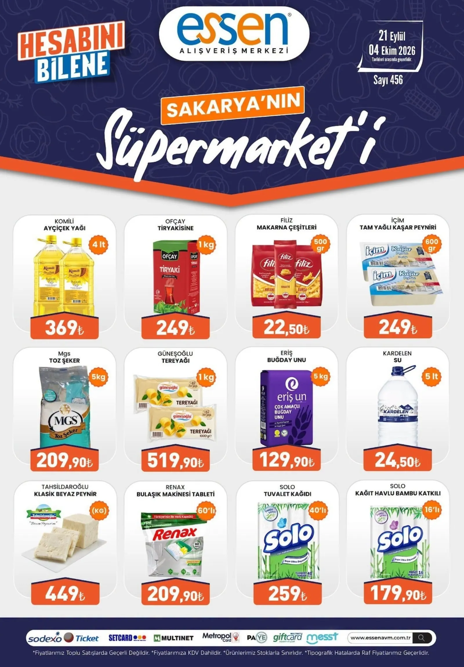 Essen Avm broşürü sayfa 1