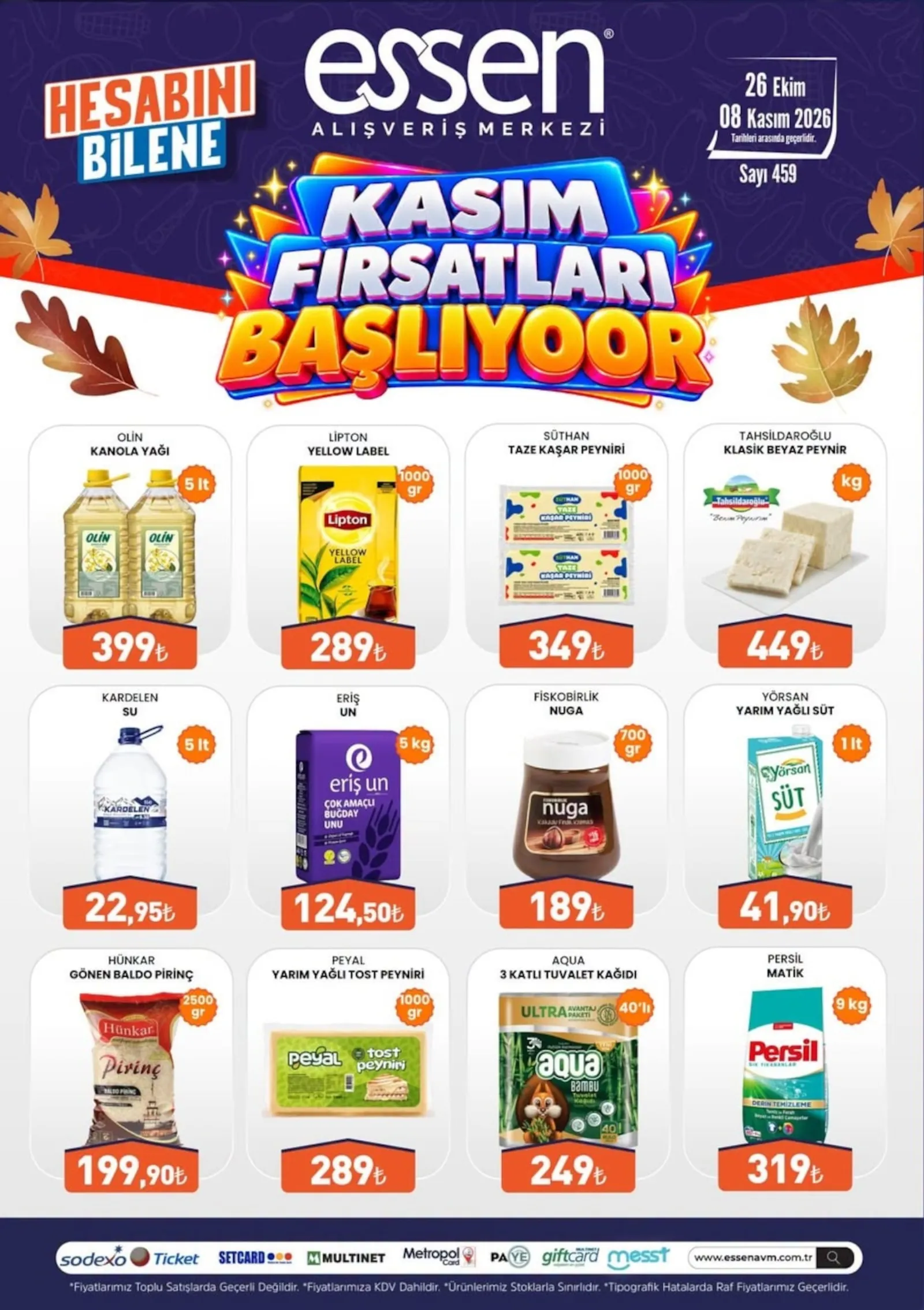 Essen Avm broşürü sayfa 1