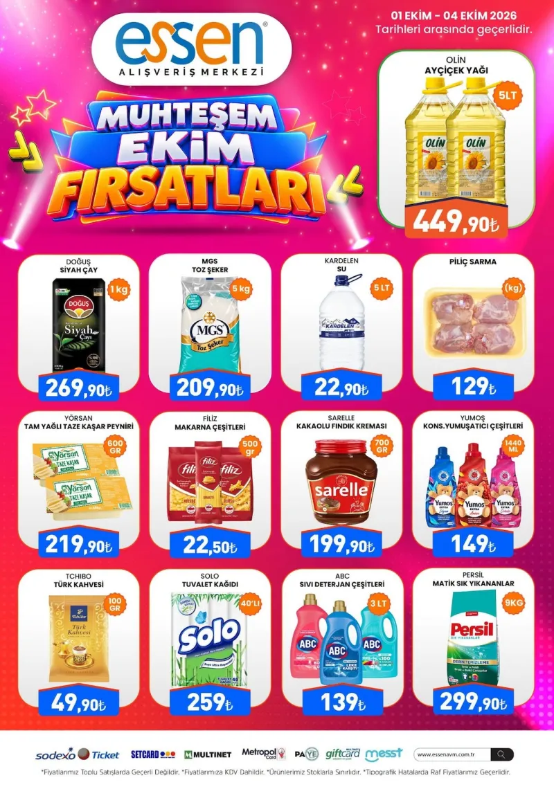 Essen Avm broşürü sayfa 1