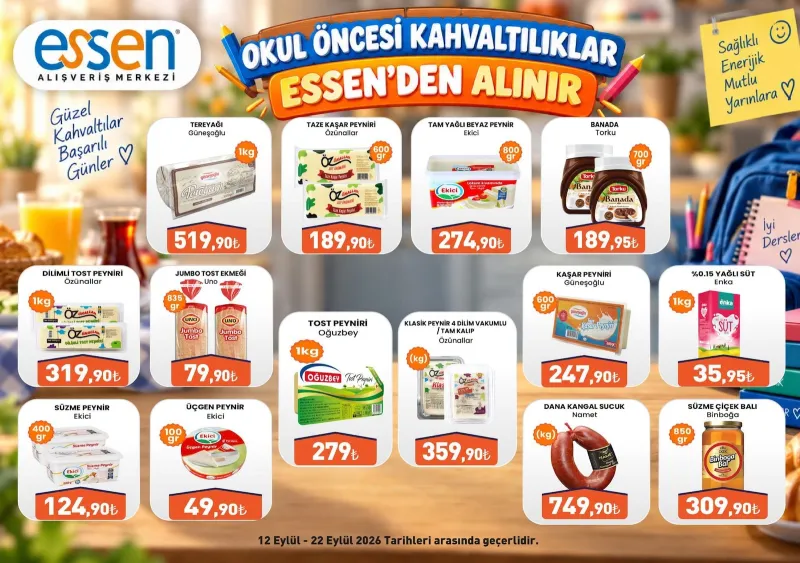 Essen Avm broşürü sayfa 1