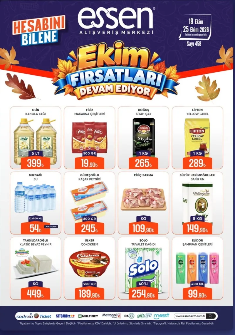 Essen Avm broşürü sayfa 1