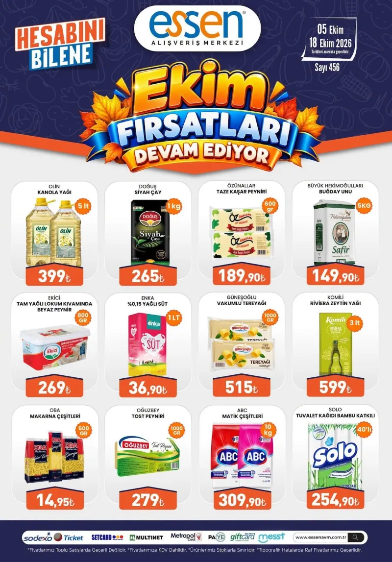 Essen Avm broşürü sayfa 1