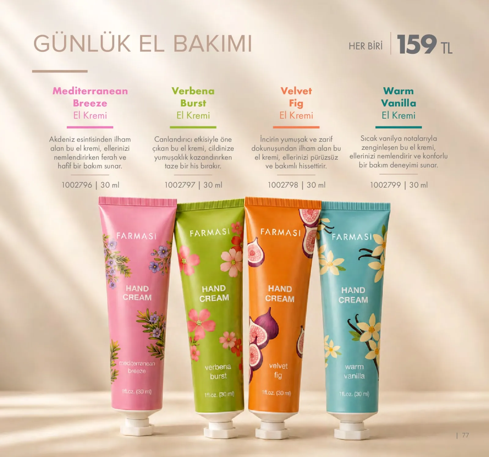Farmasi broşürü sayfa 77