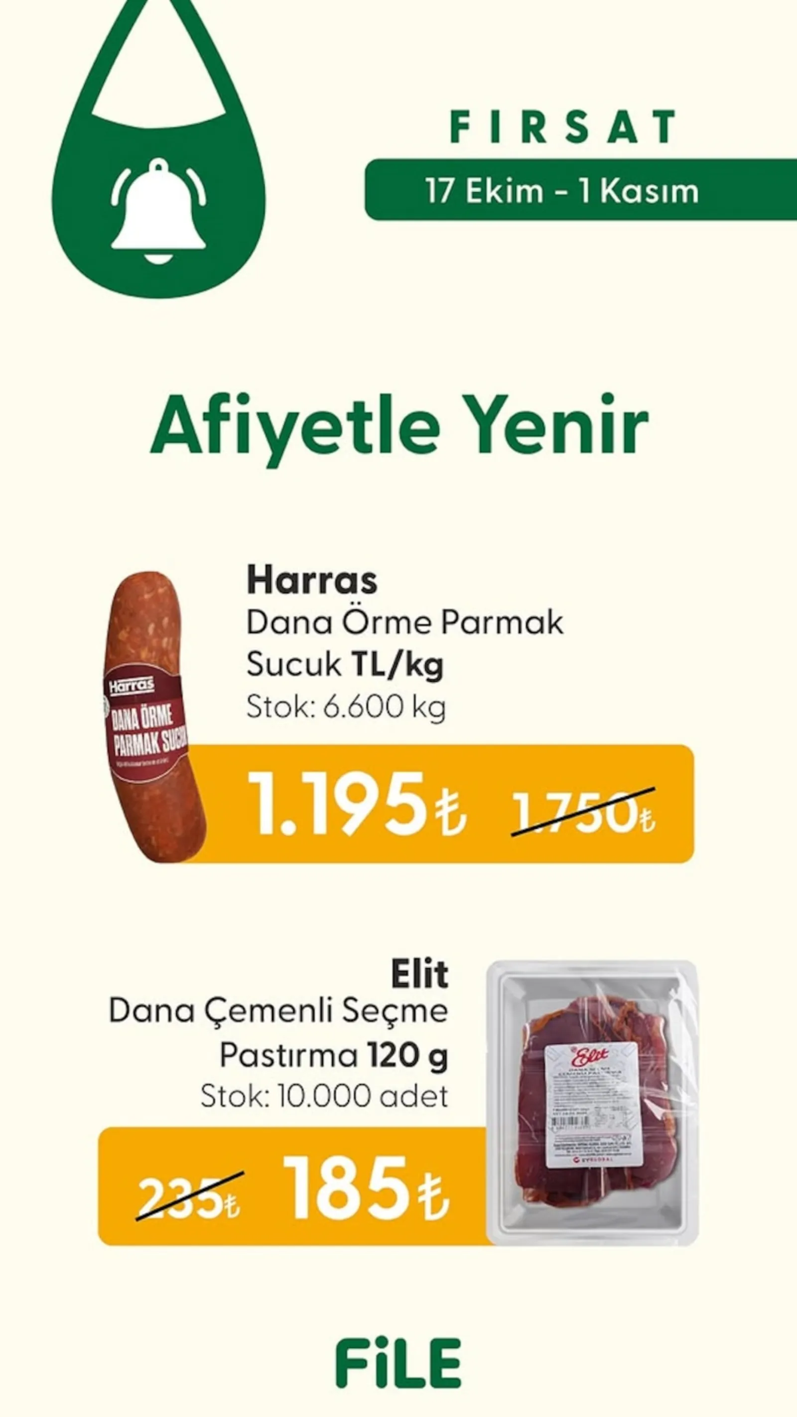 File Market broşürü sayfa 1
