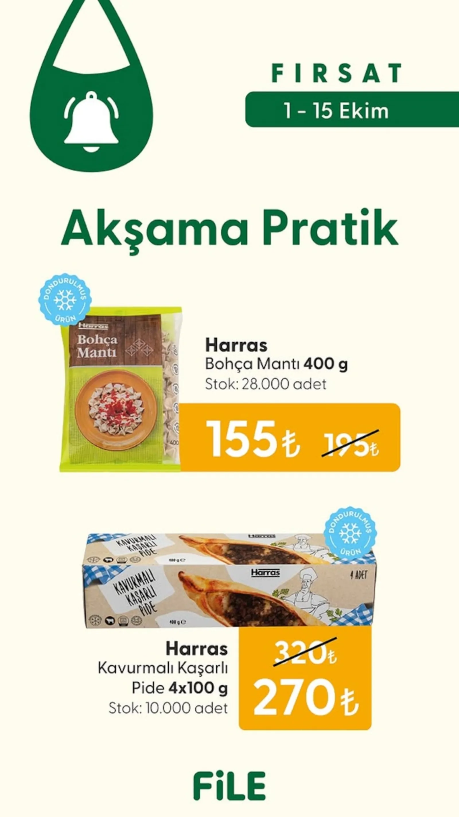 File Market broşürü sayfa 1