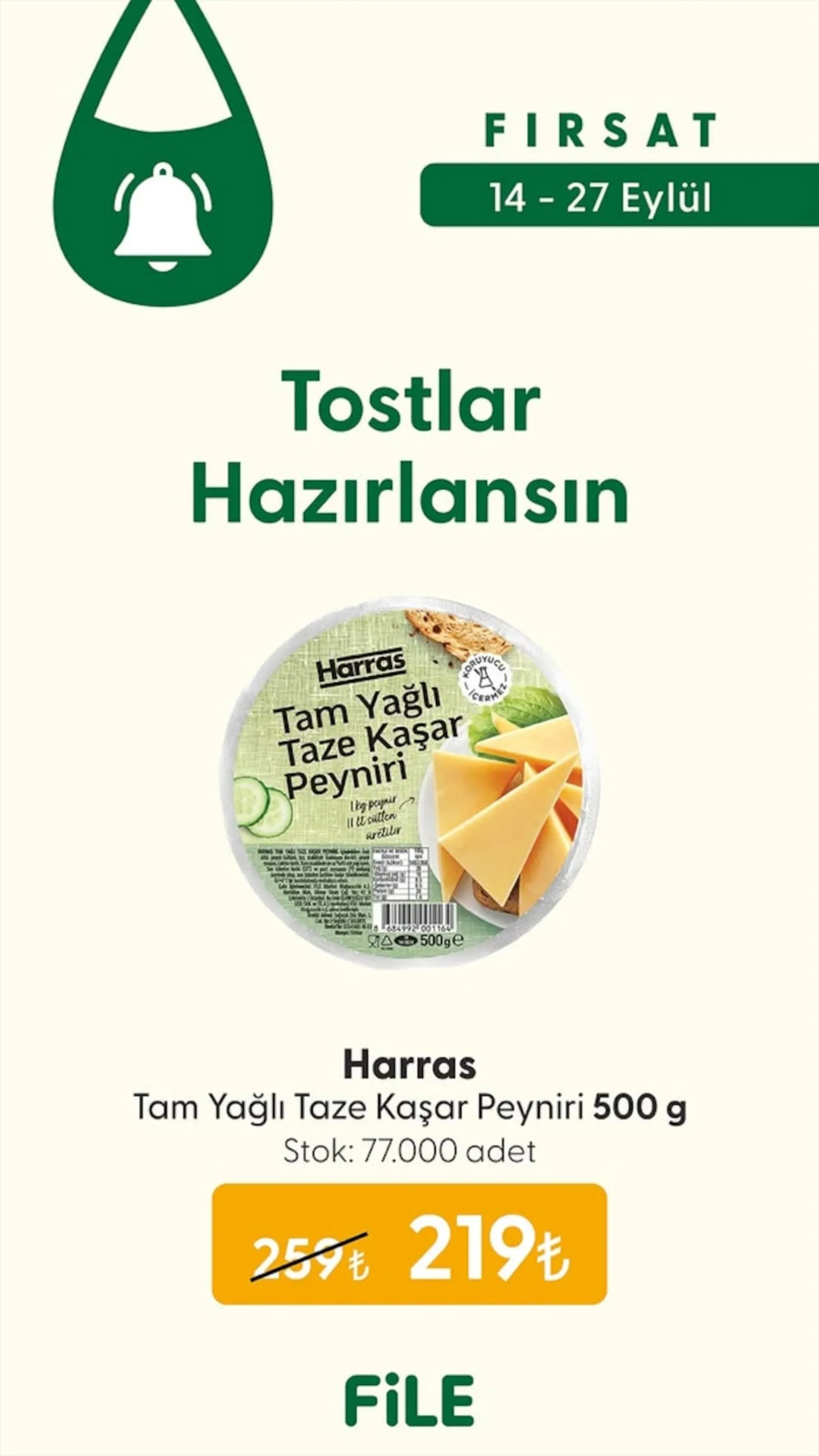 File Market broşürü sayfa 1
