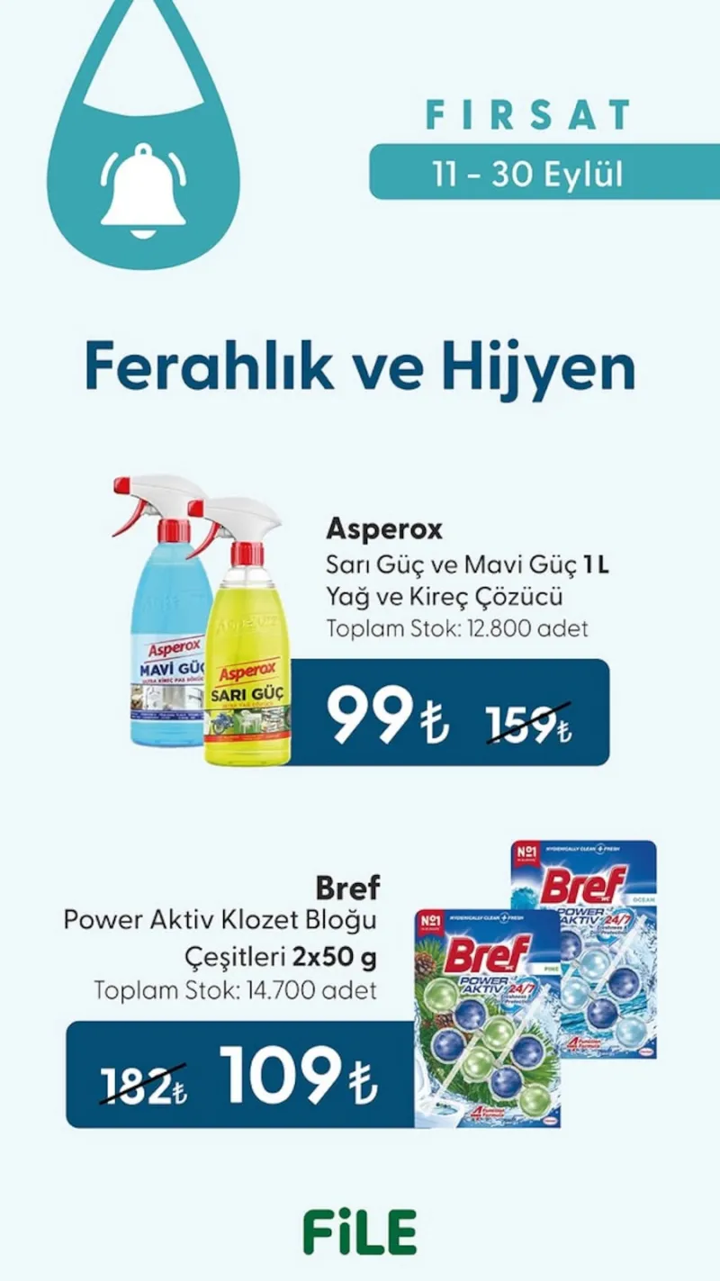 File Market broşürü sayfa 1