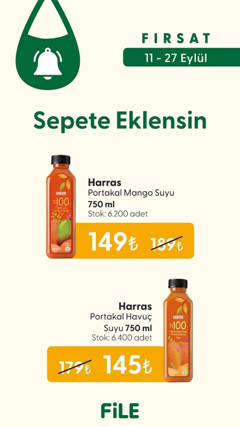 File Market broşürü sayfa 1