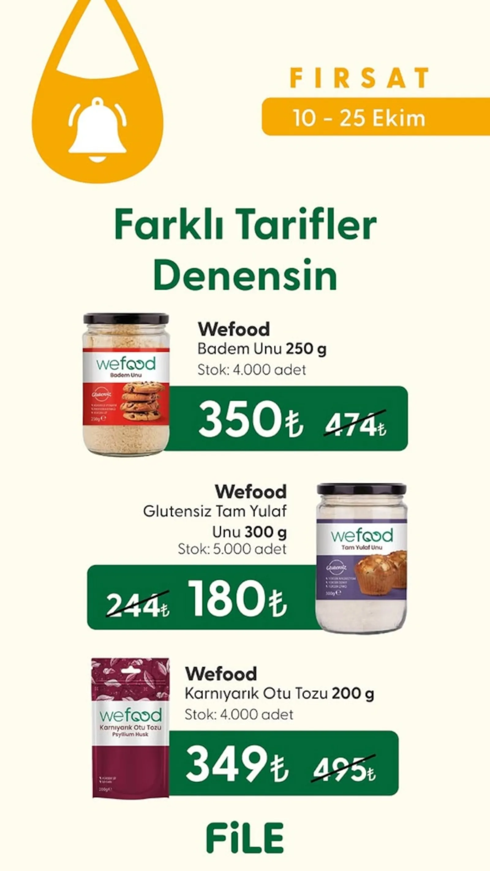 File Market broşürü sayfa 1