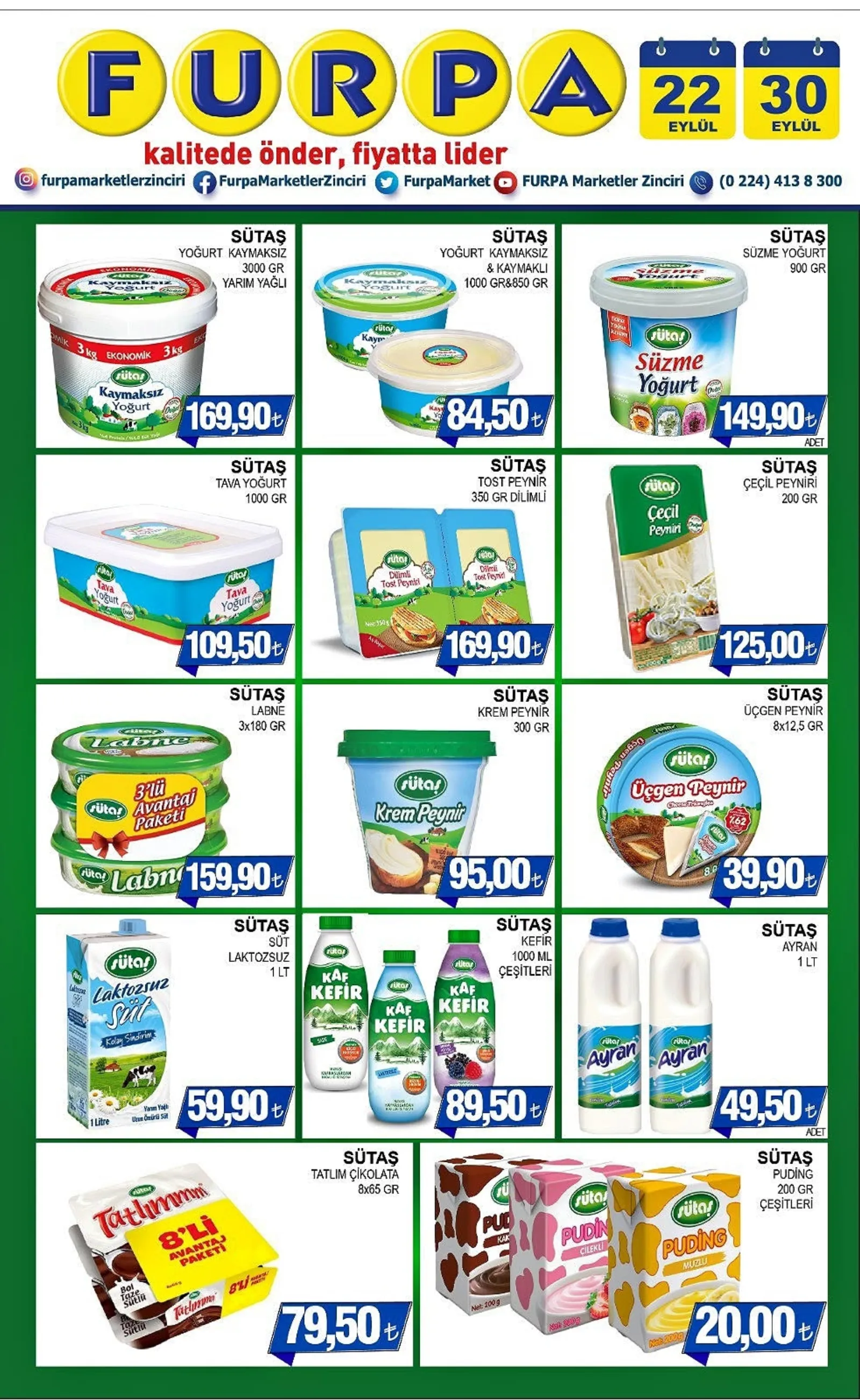 Furpa Market broşürü sayfa 1