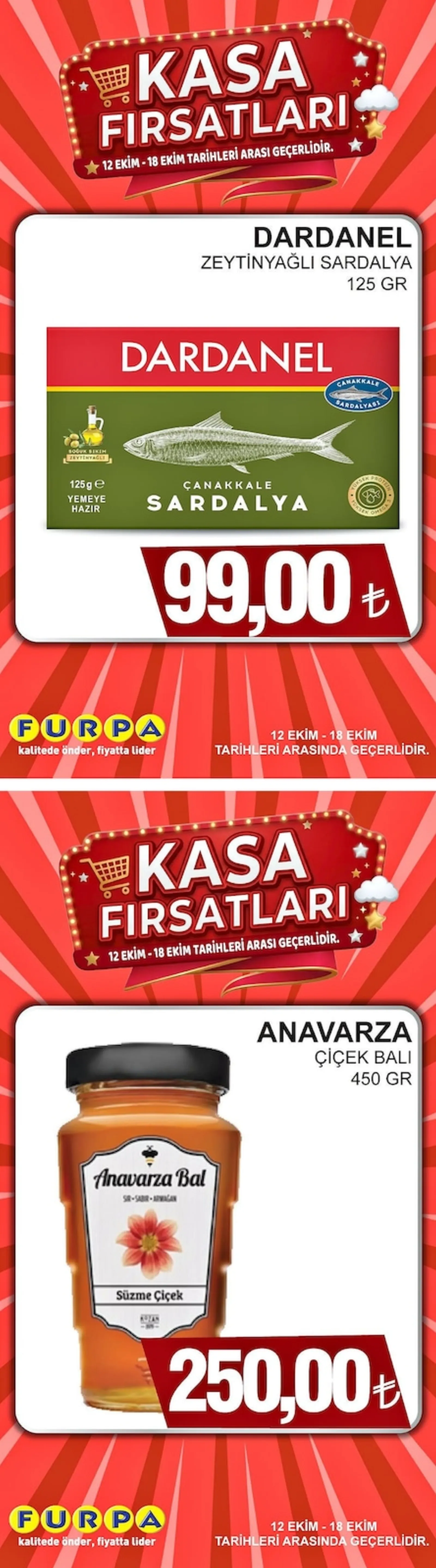 Furpa Market broşürü sayfa 1