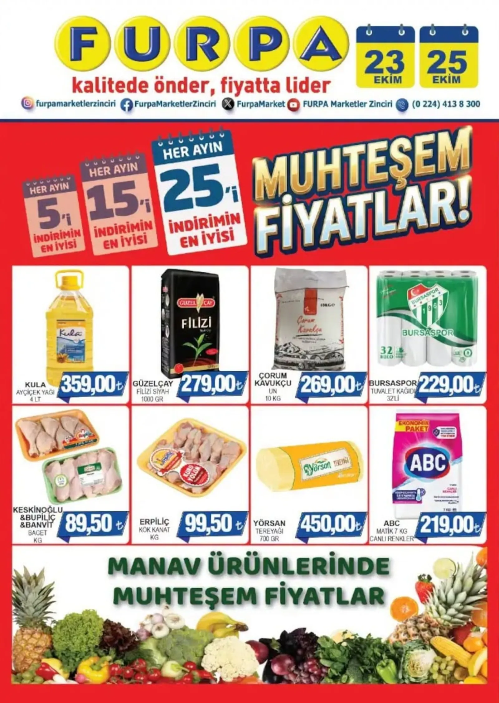 Furpa Market broşürü sayfa 1