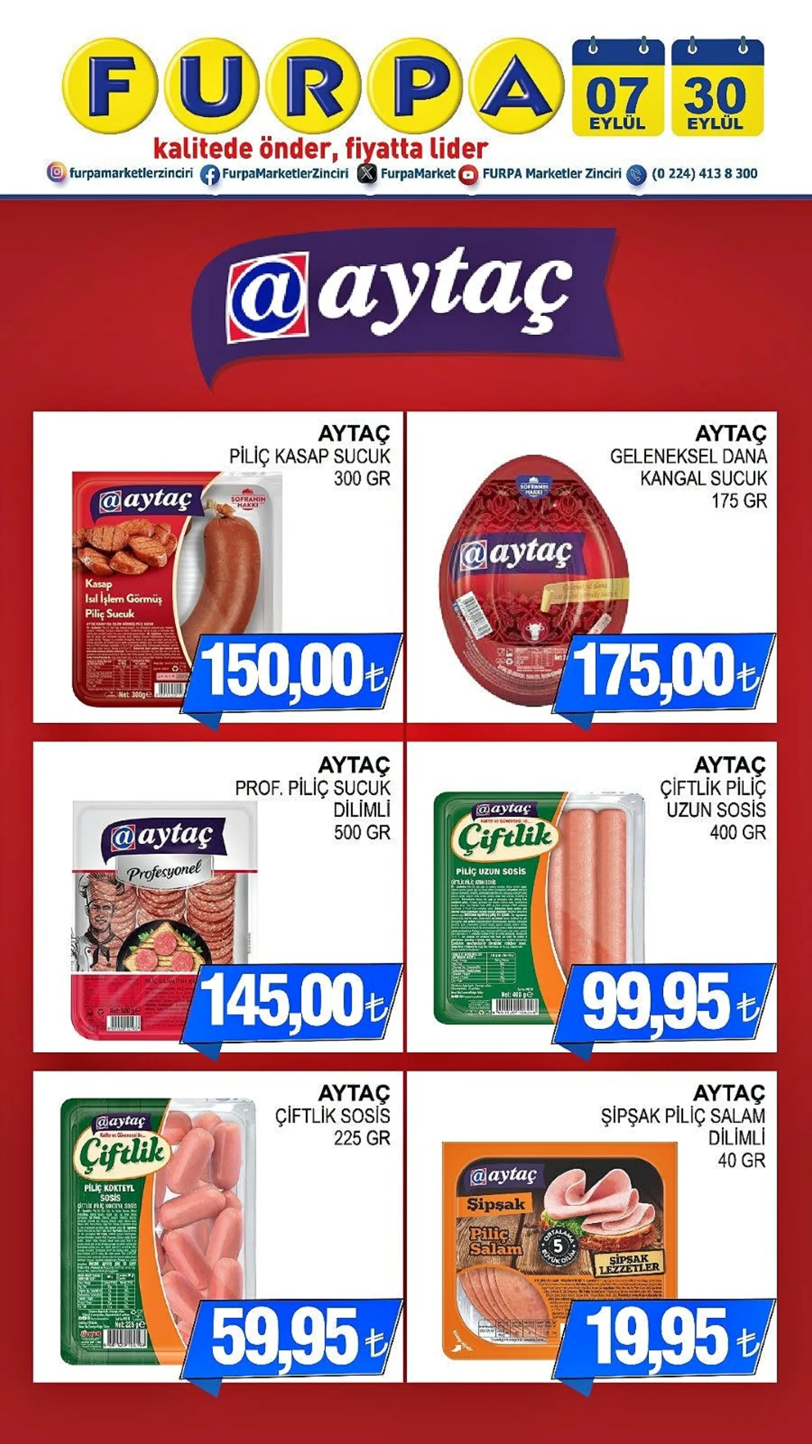 Furpa Market broşürü sayfa 1