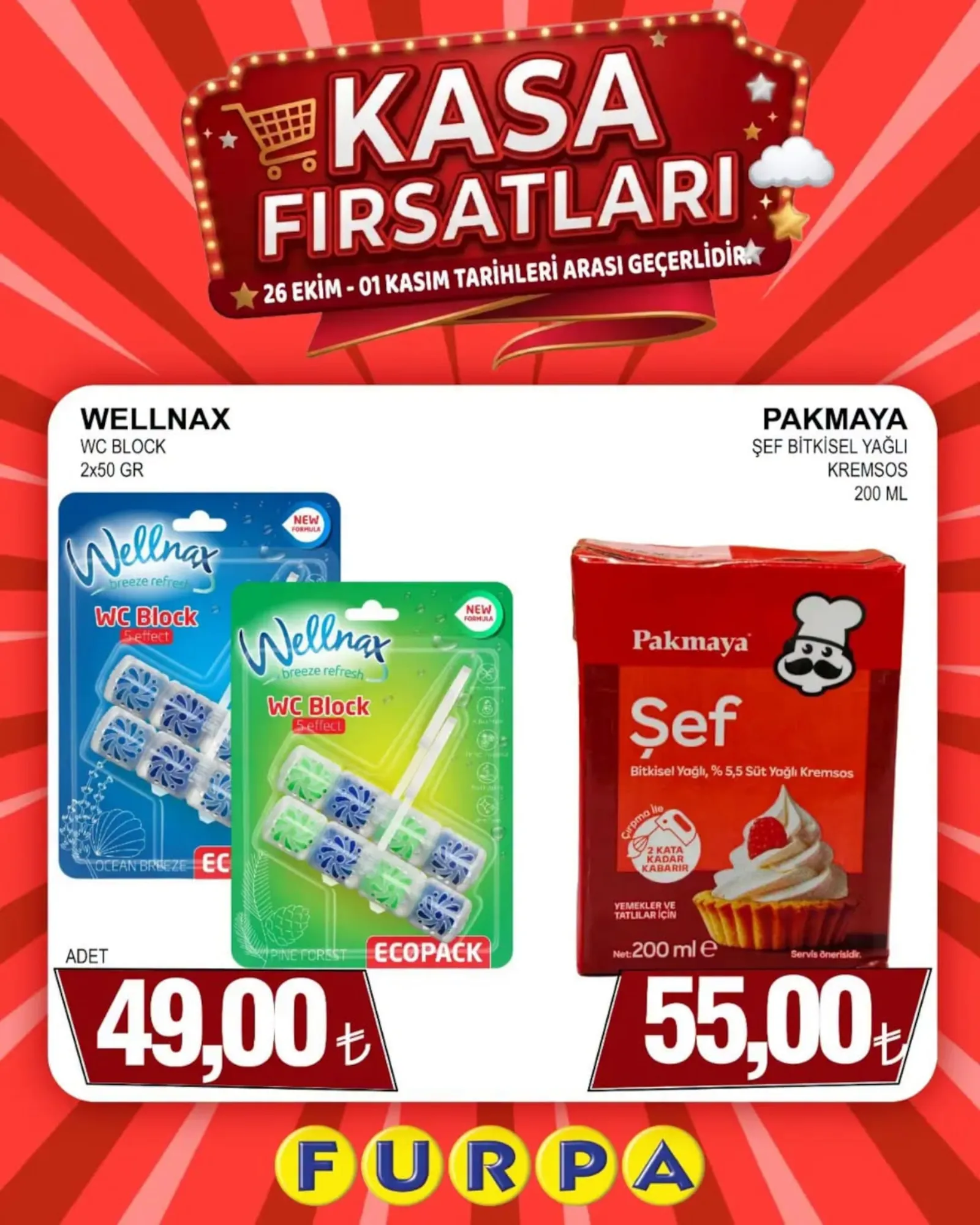 Furpa Market broşürü sayfa 1