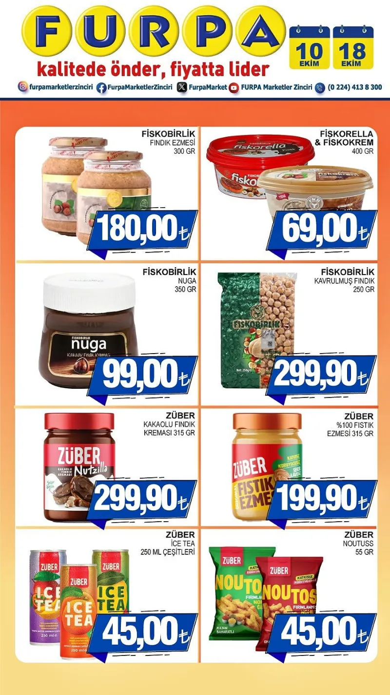 Furpa Market broşürü sayfa 1