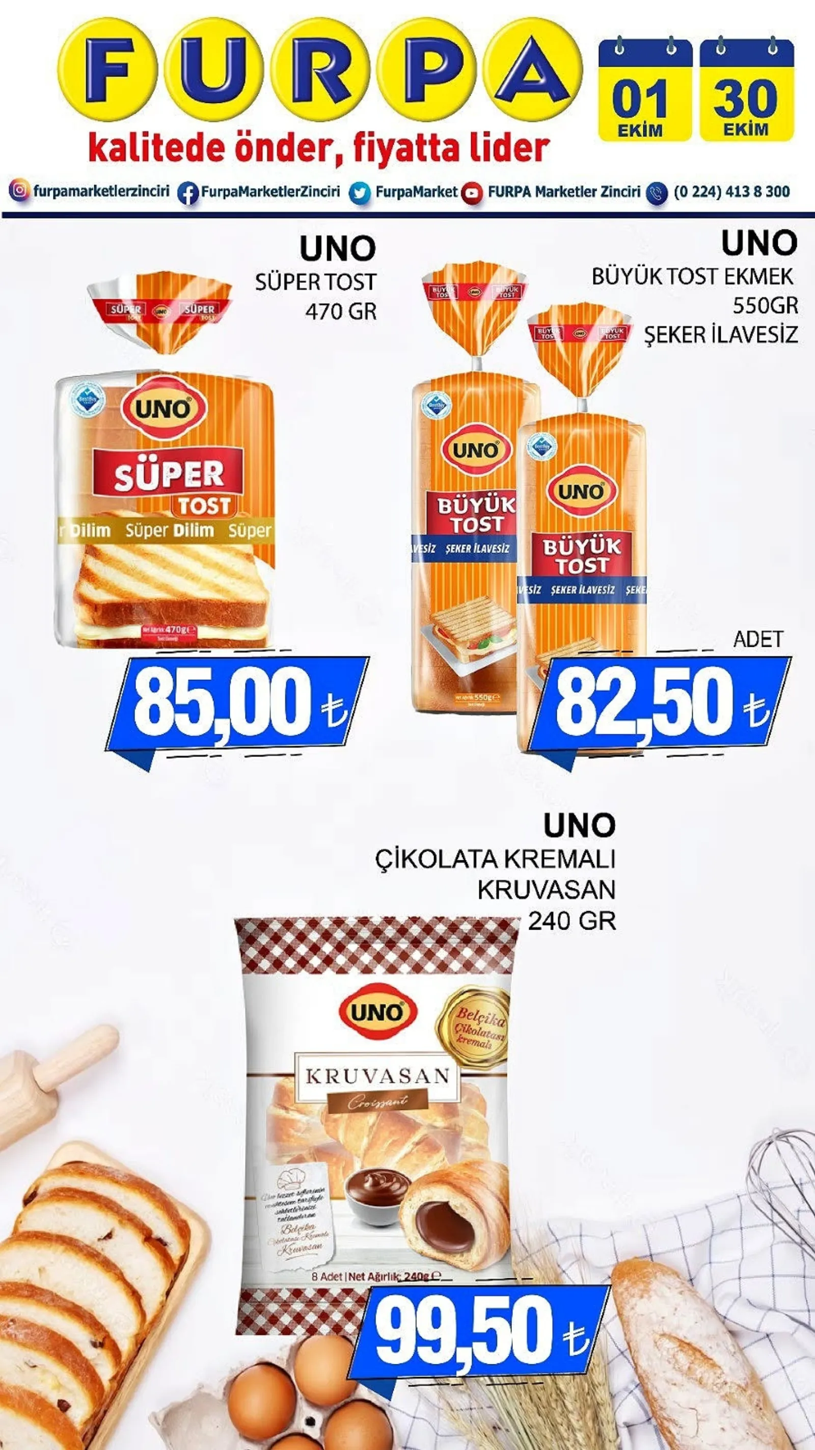 Furpa Market broşürü sayfa 1