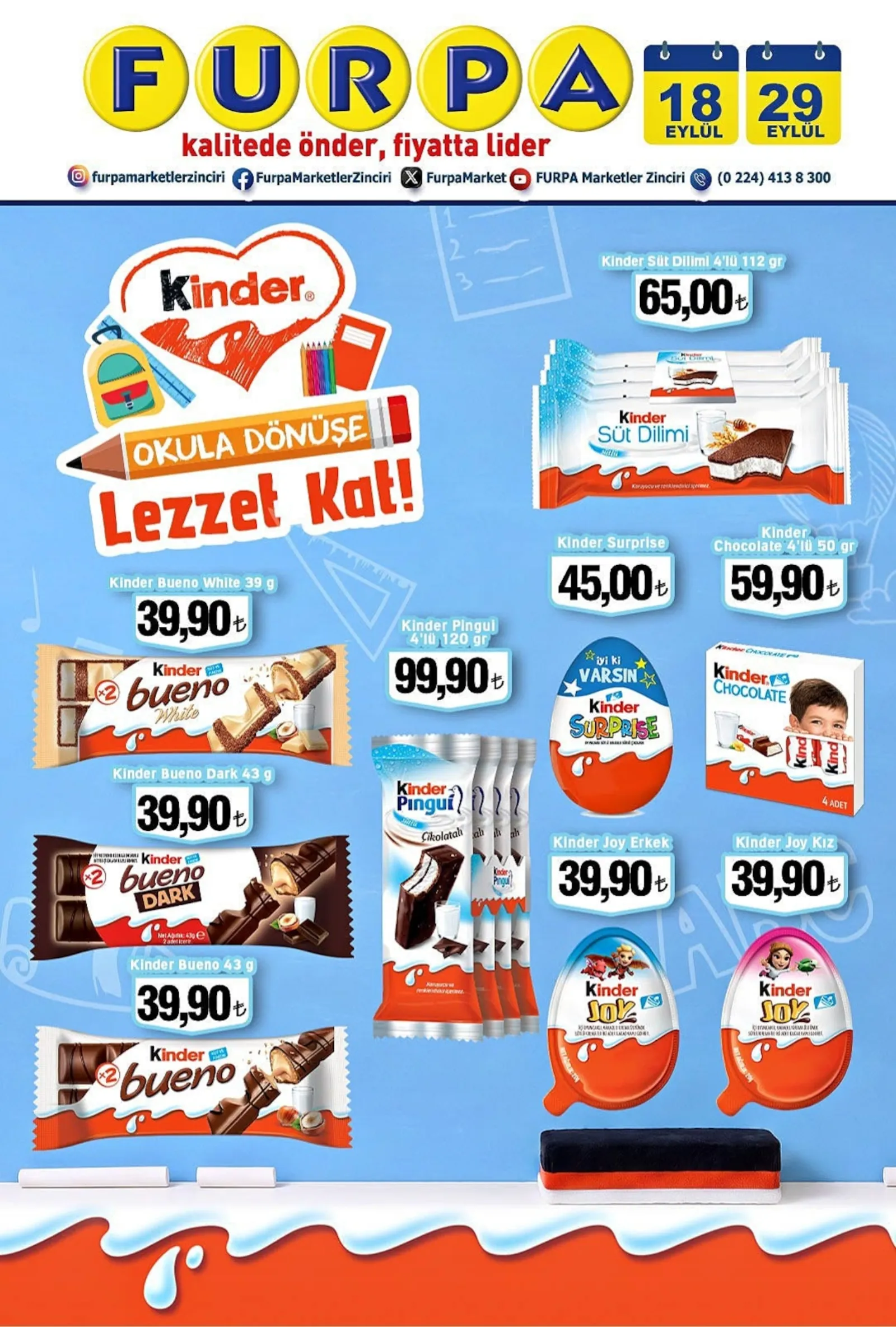 Furpa Market broşürü sayfa 1