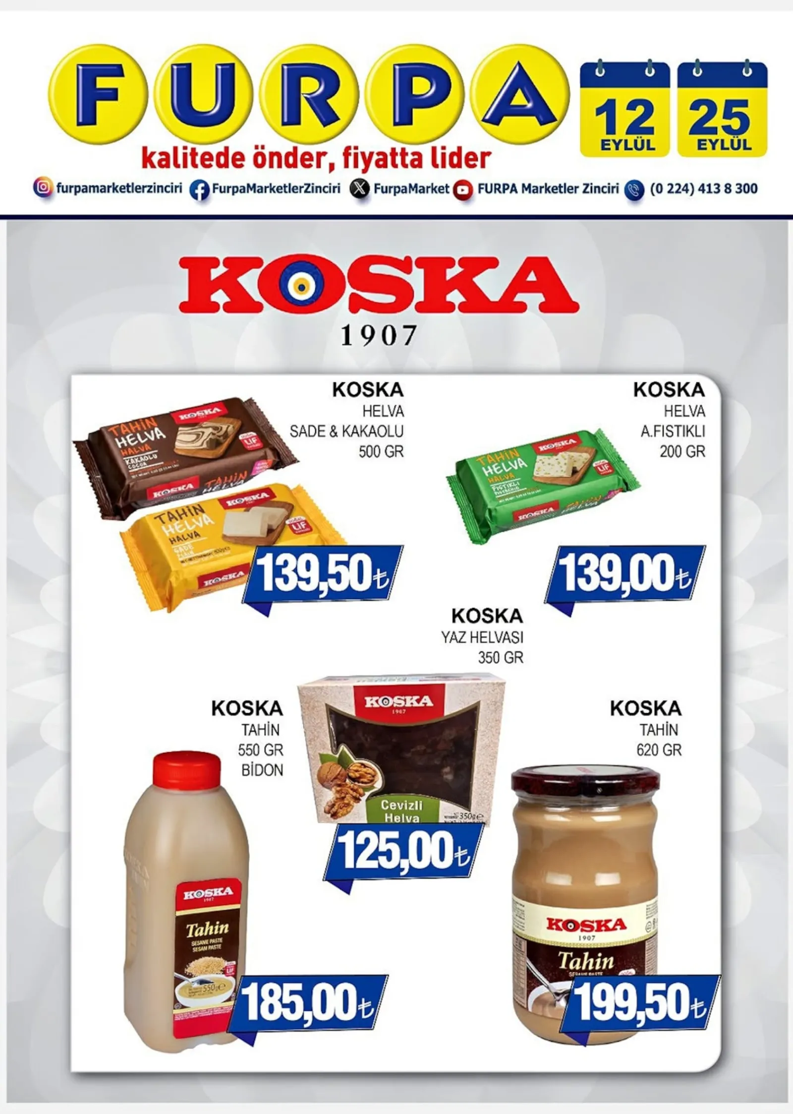 Furpa Market broşürü sayfa 1