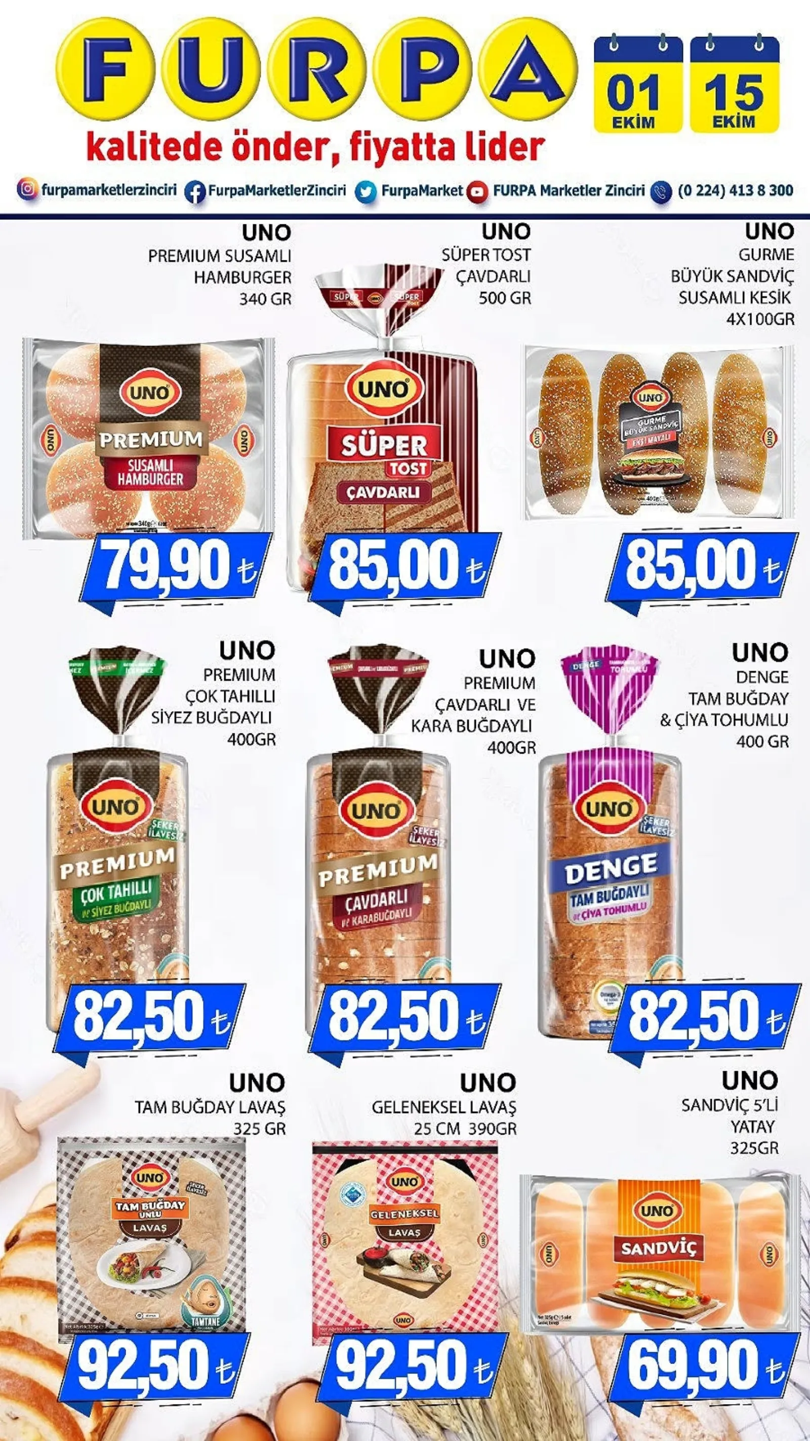Furpa Market broşürü sayfa 1