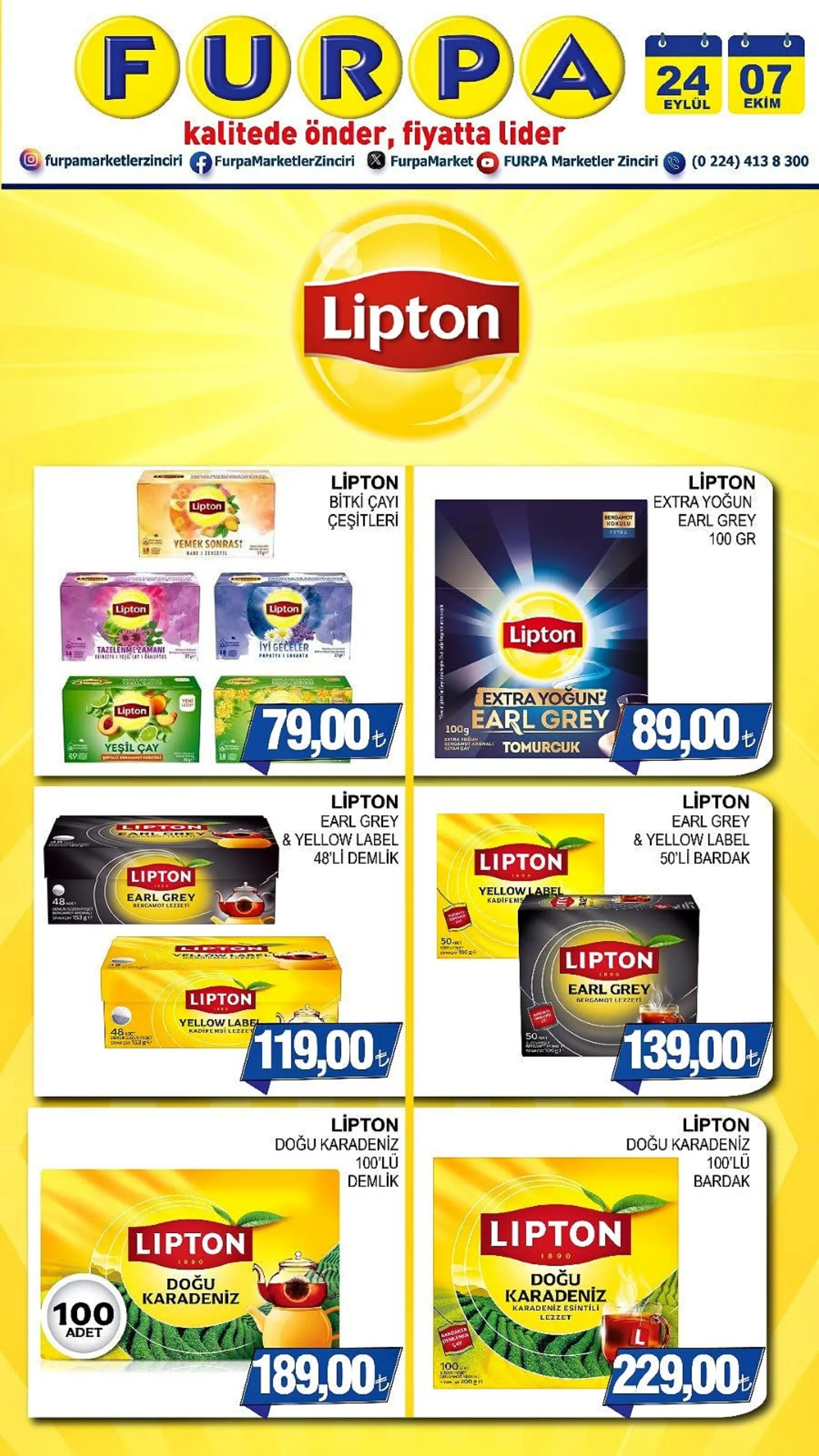 Furpa Market broşürü sayfa 1