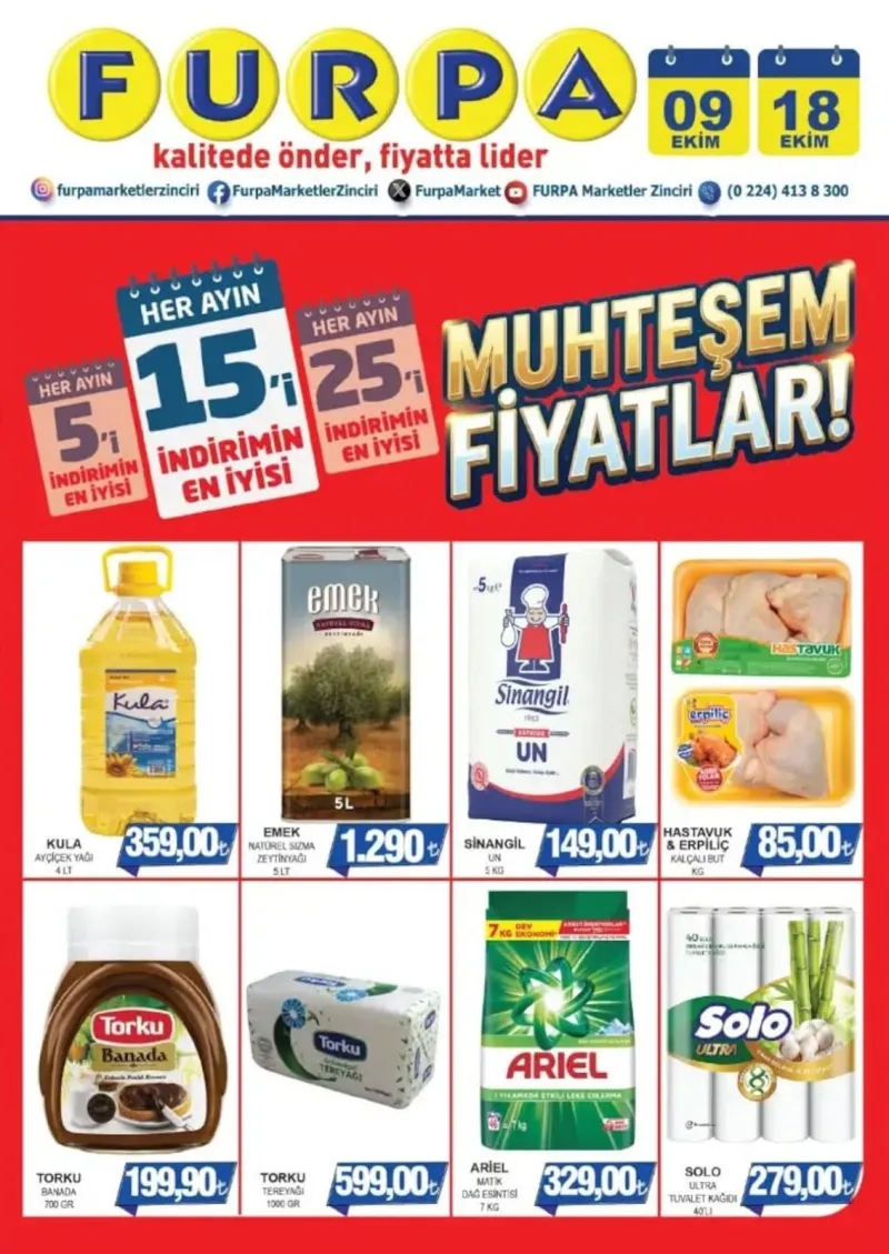 Furpa Market broşürü sayfa 1