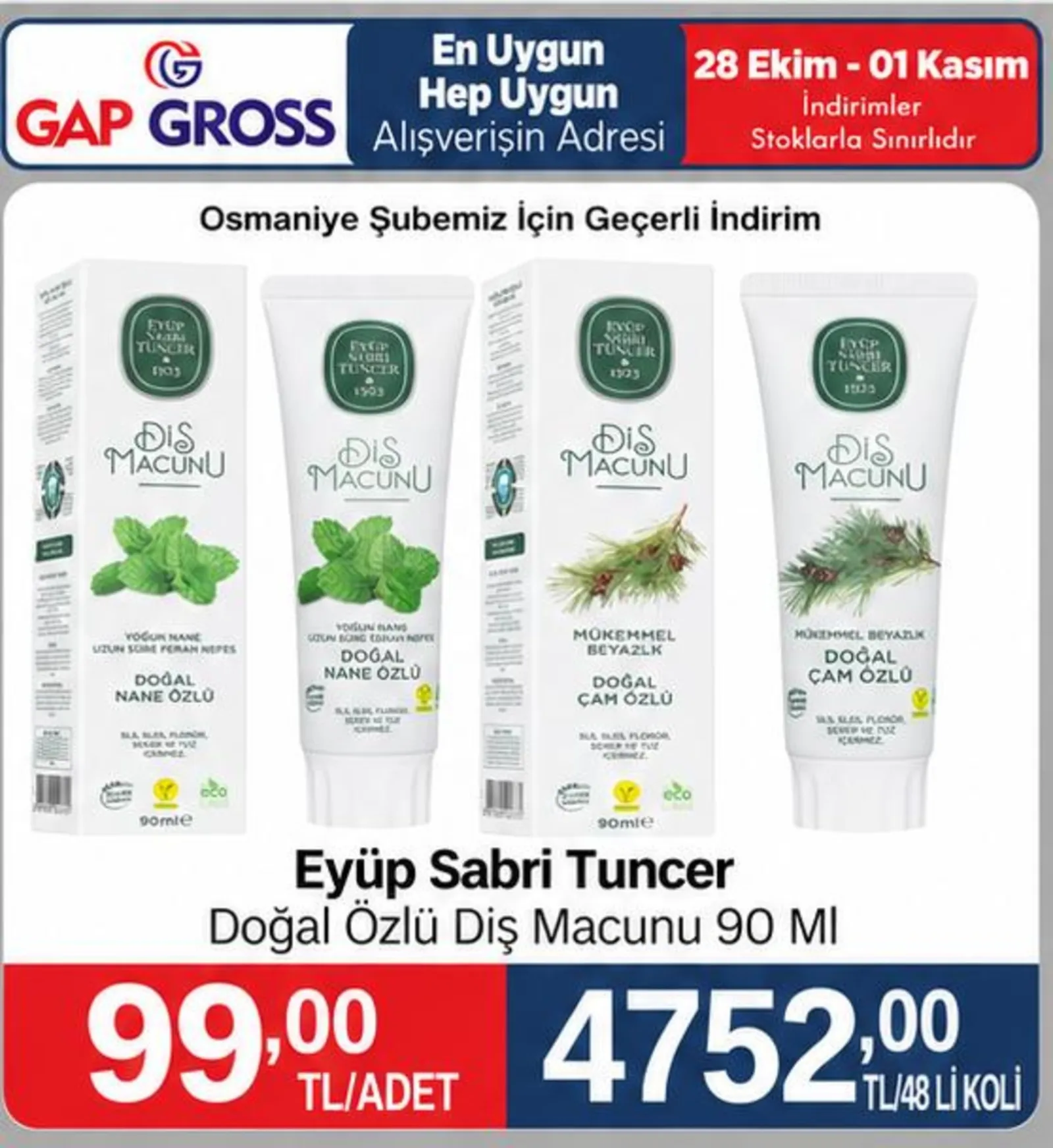 Gap Gross broşürü sayfa 10