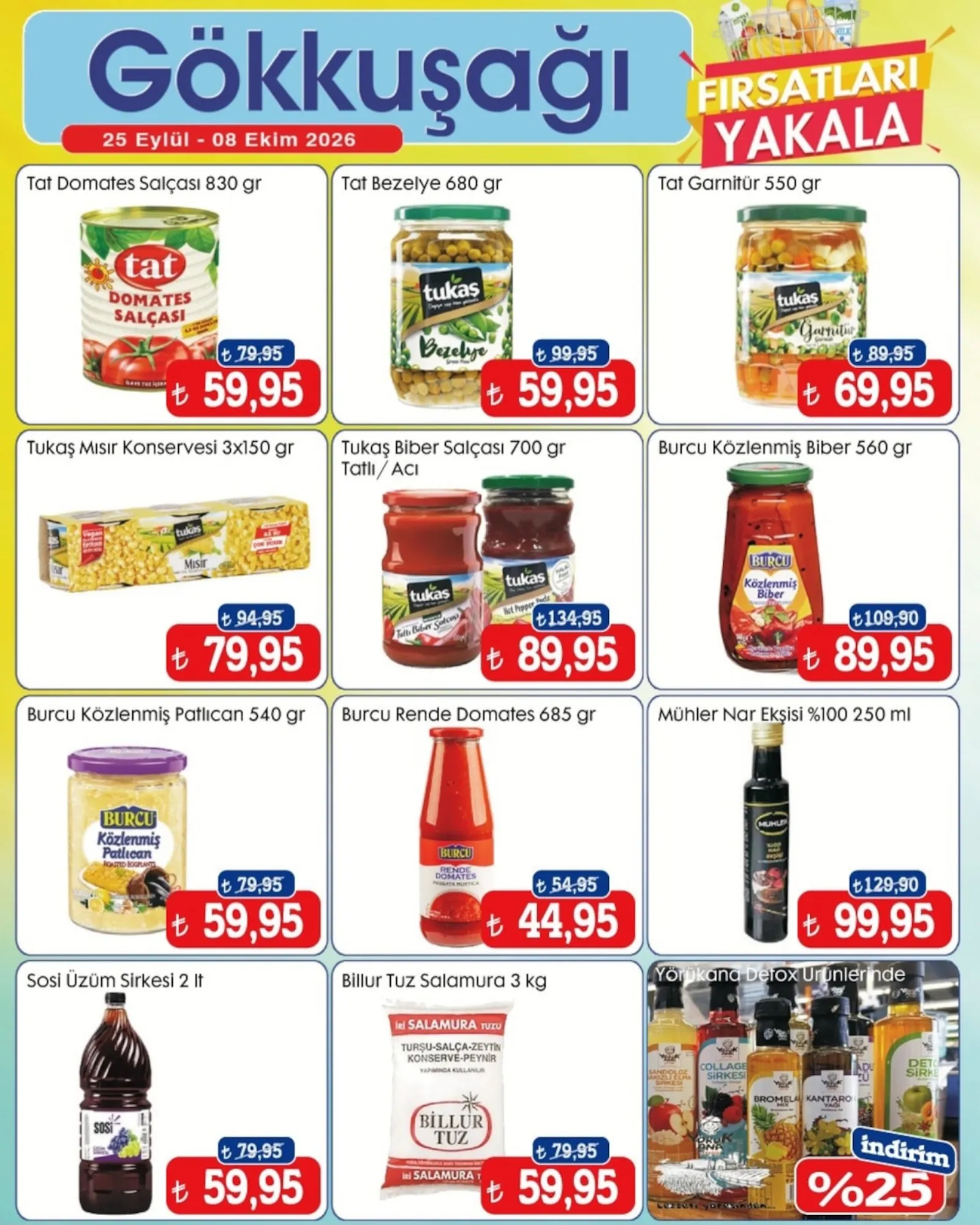 Gökkuşağı Market broşürü sayfa 8