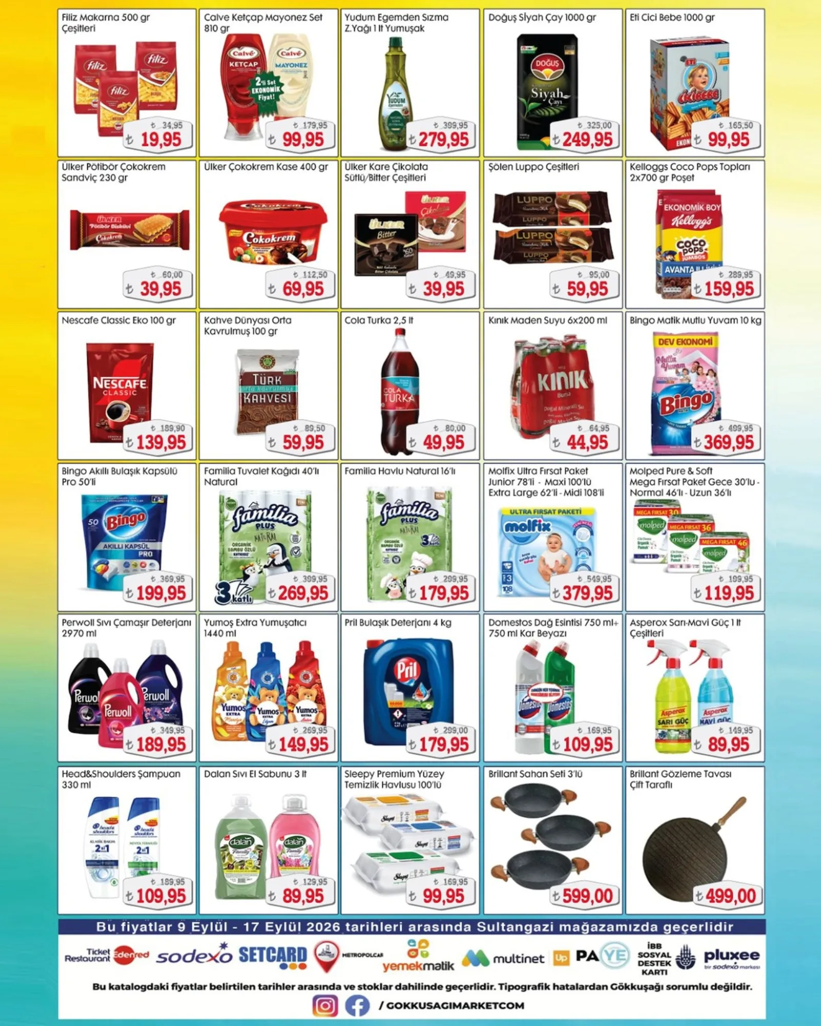 Gökkuşağı Market broşürü sayfa 2