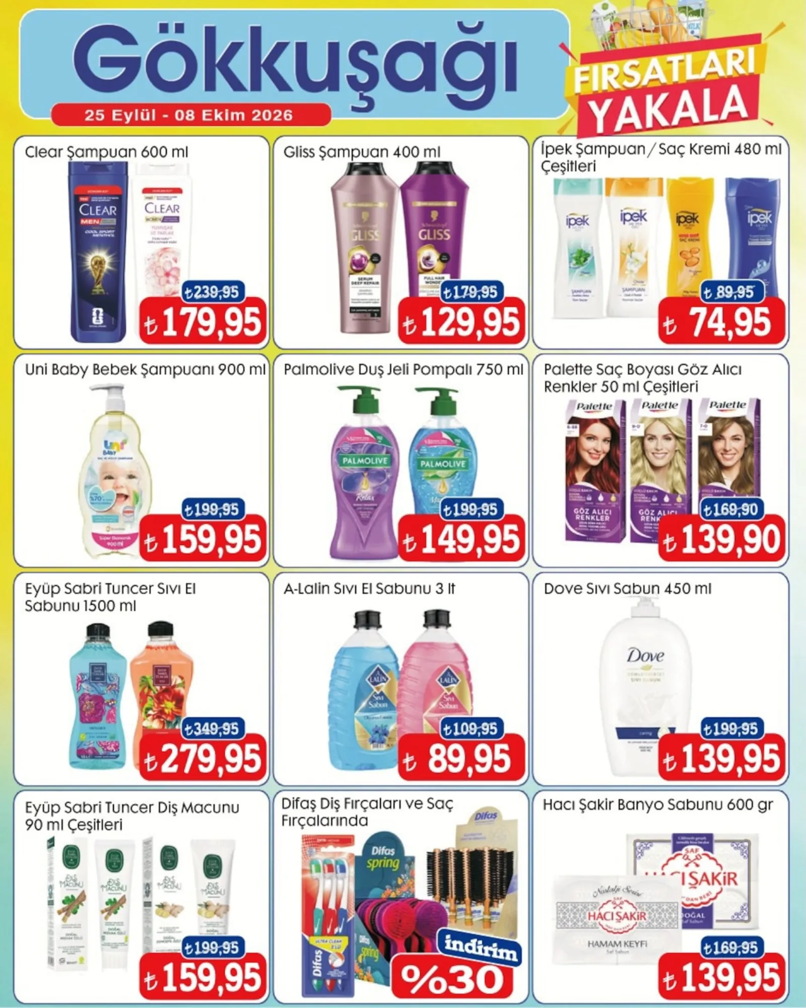Gökkuşağı Market broşürü sayfa 14