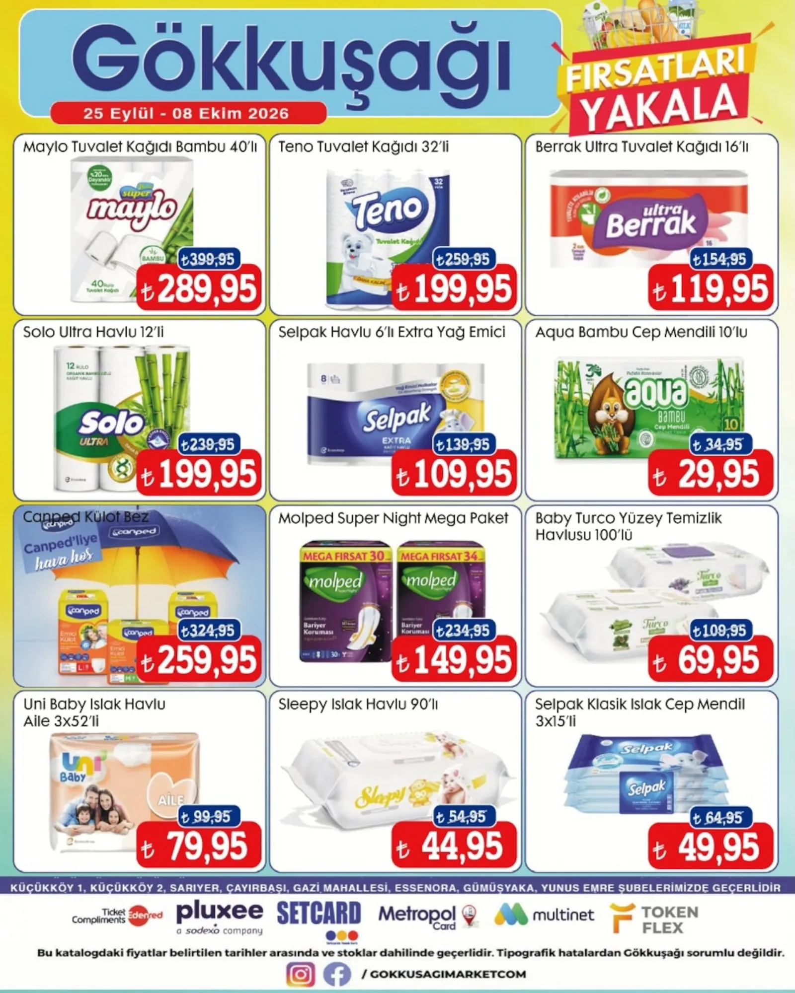 Gökkuşağı Market broşürü sayfa 15