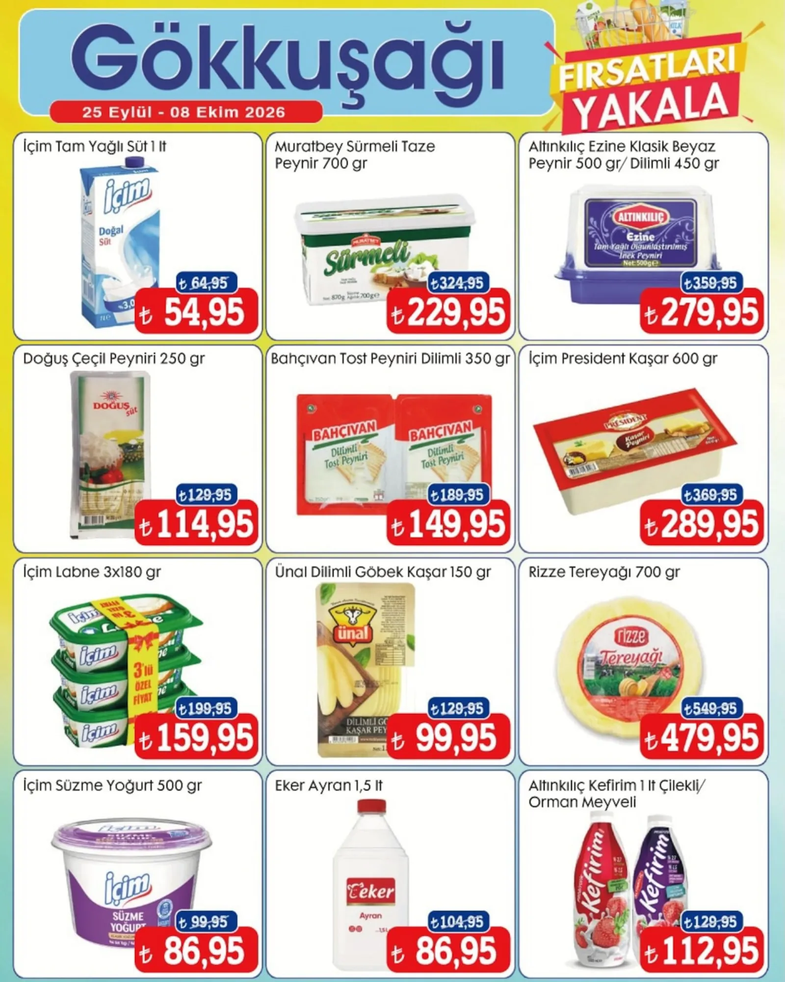 Gökkuşağı Market broşürü sayfa 3