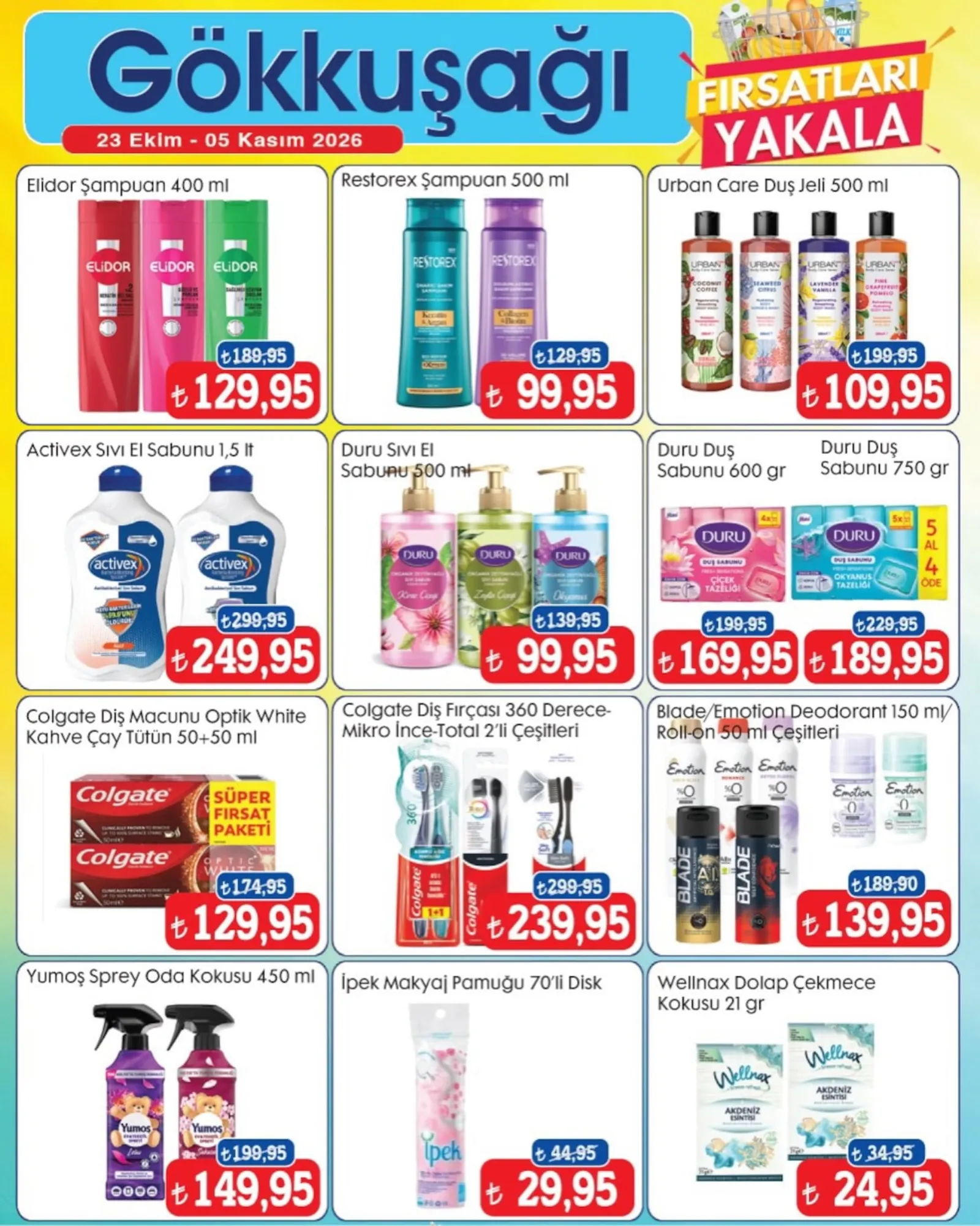 Gökkuşağı Market broşürü sayfa 13