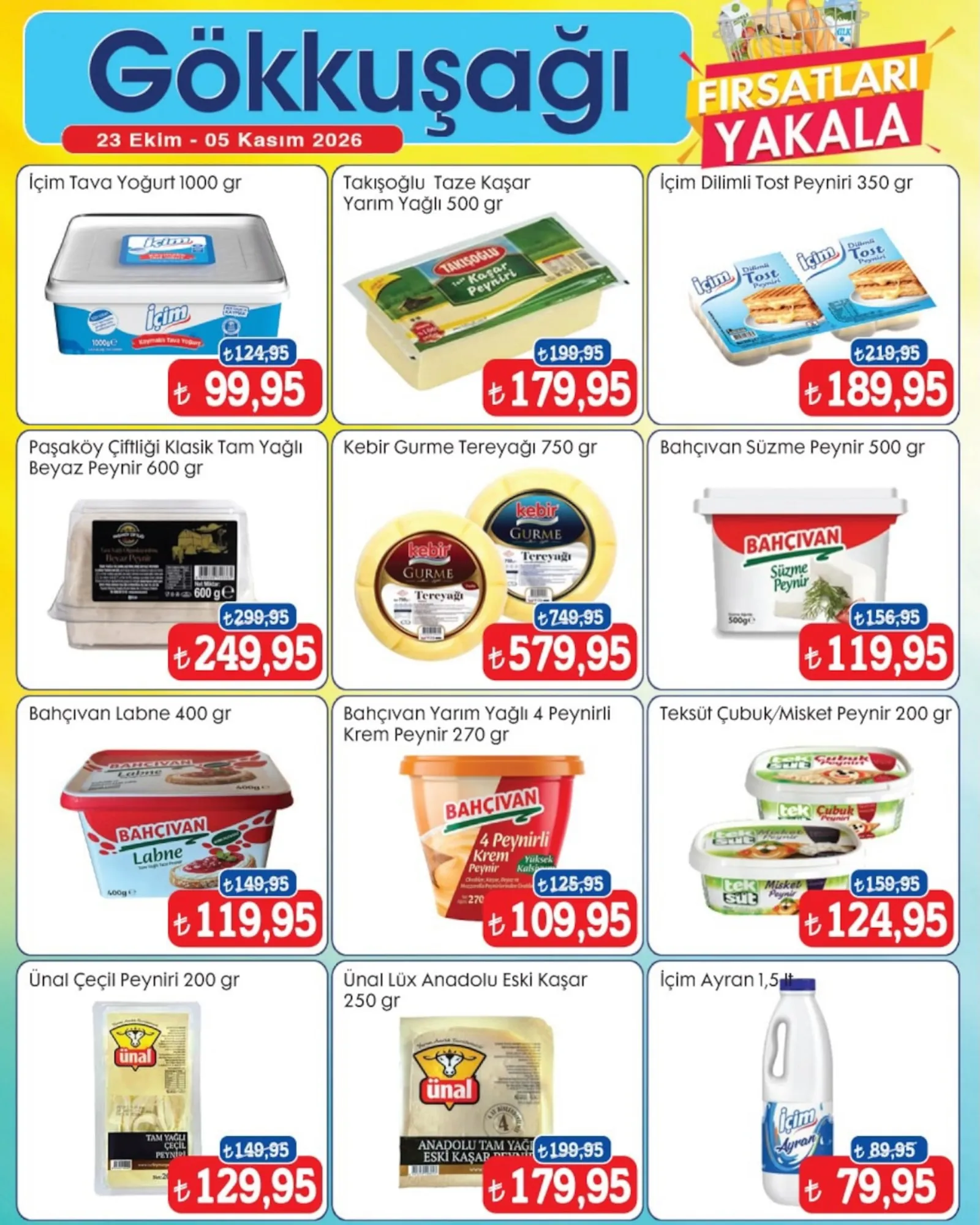 Gökkuşağı Market broşürü sayfa 3