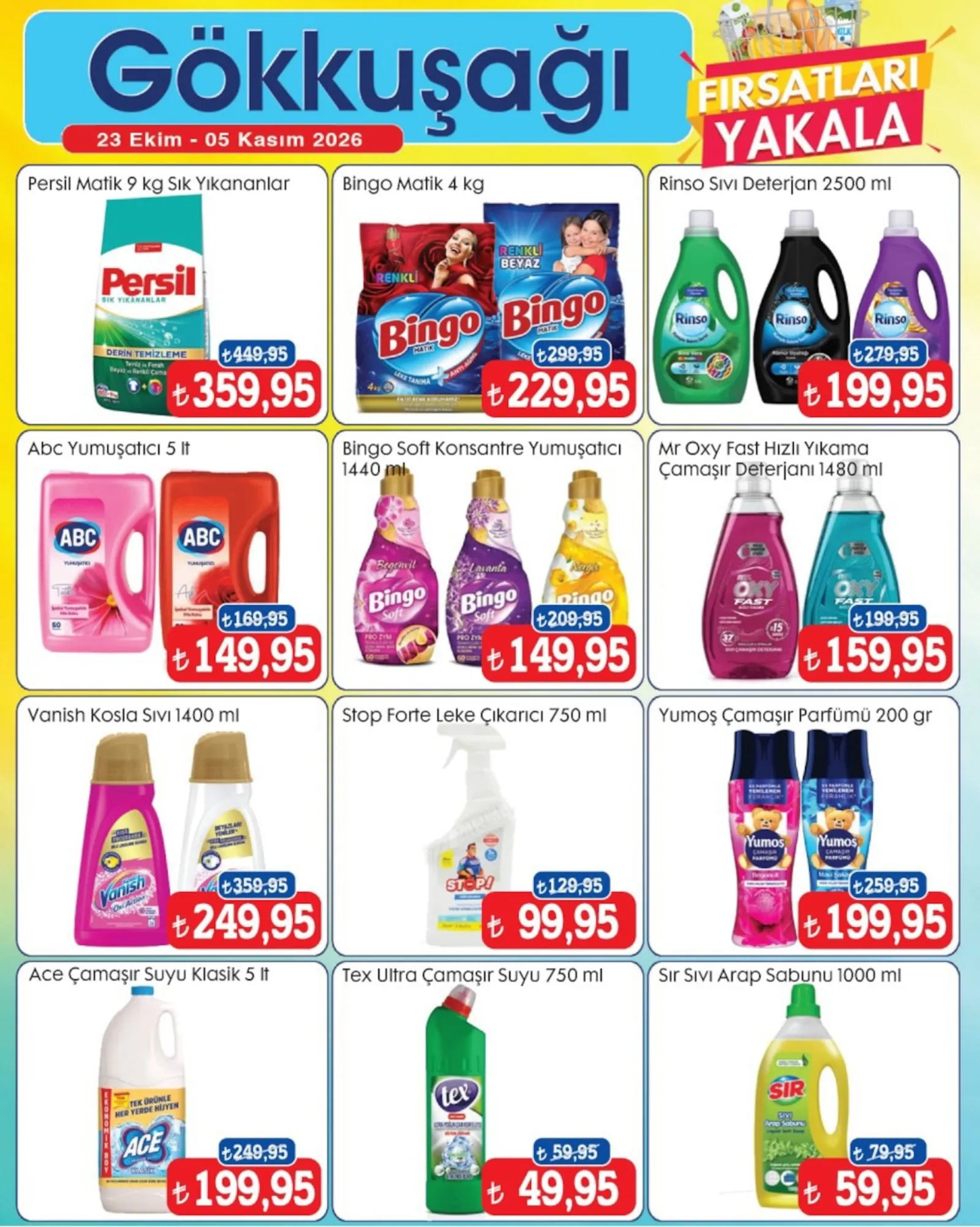 Gökkuşağı Market broşürü sayfa 11