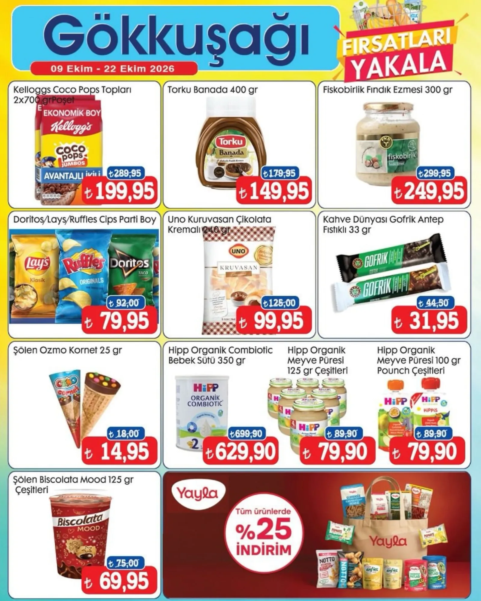 Gökkuşağı Market broşürü sayfa 9