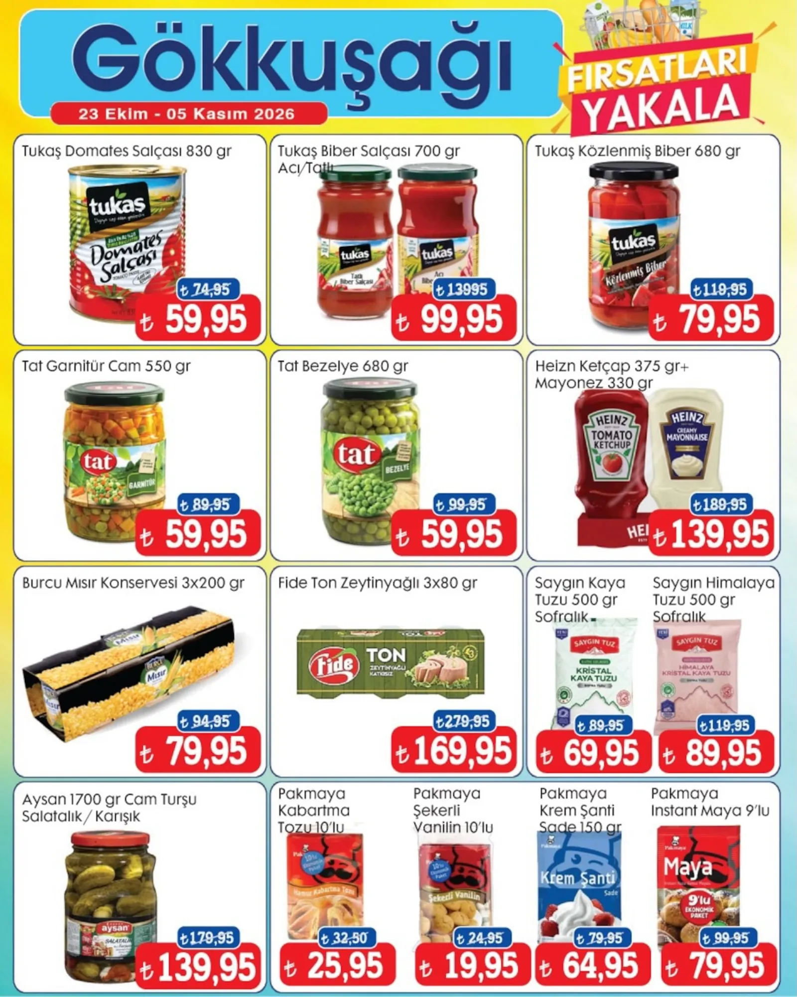 Gökkuşağı Market broşürü sayfa 7