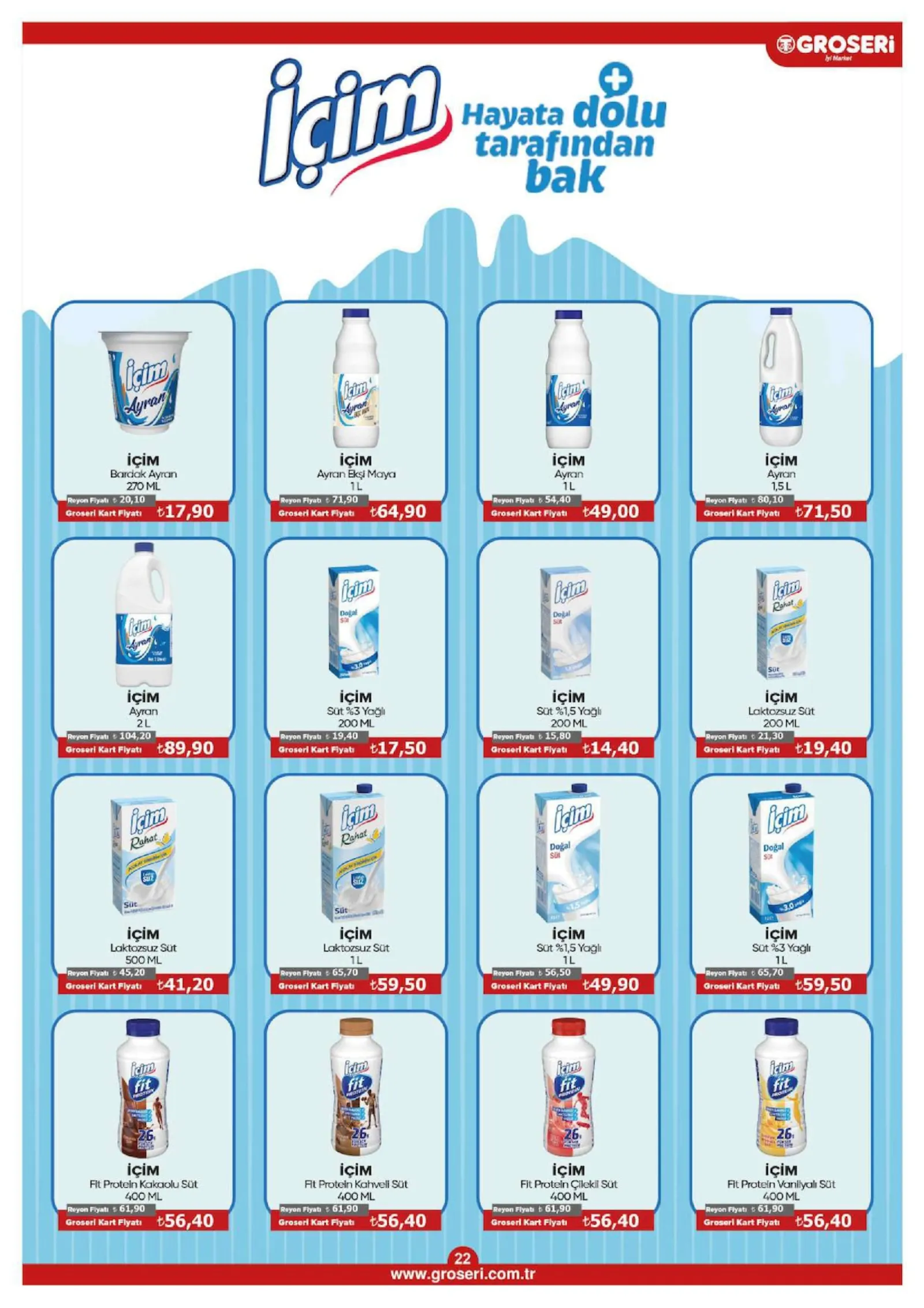 Groseri broşürü sayfa 22