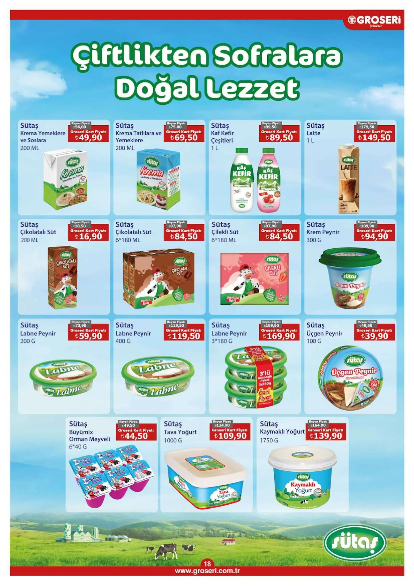 Groseri broşürü sayfa 18
