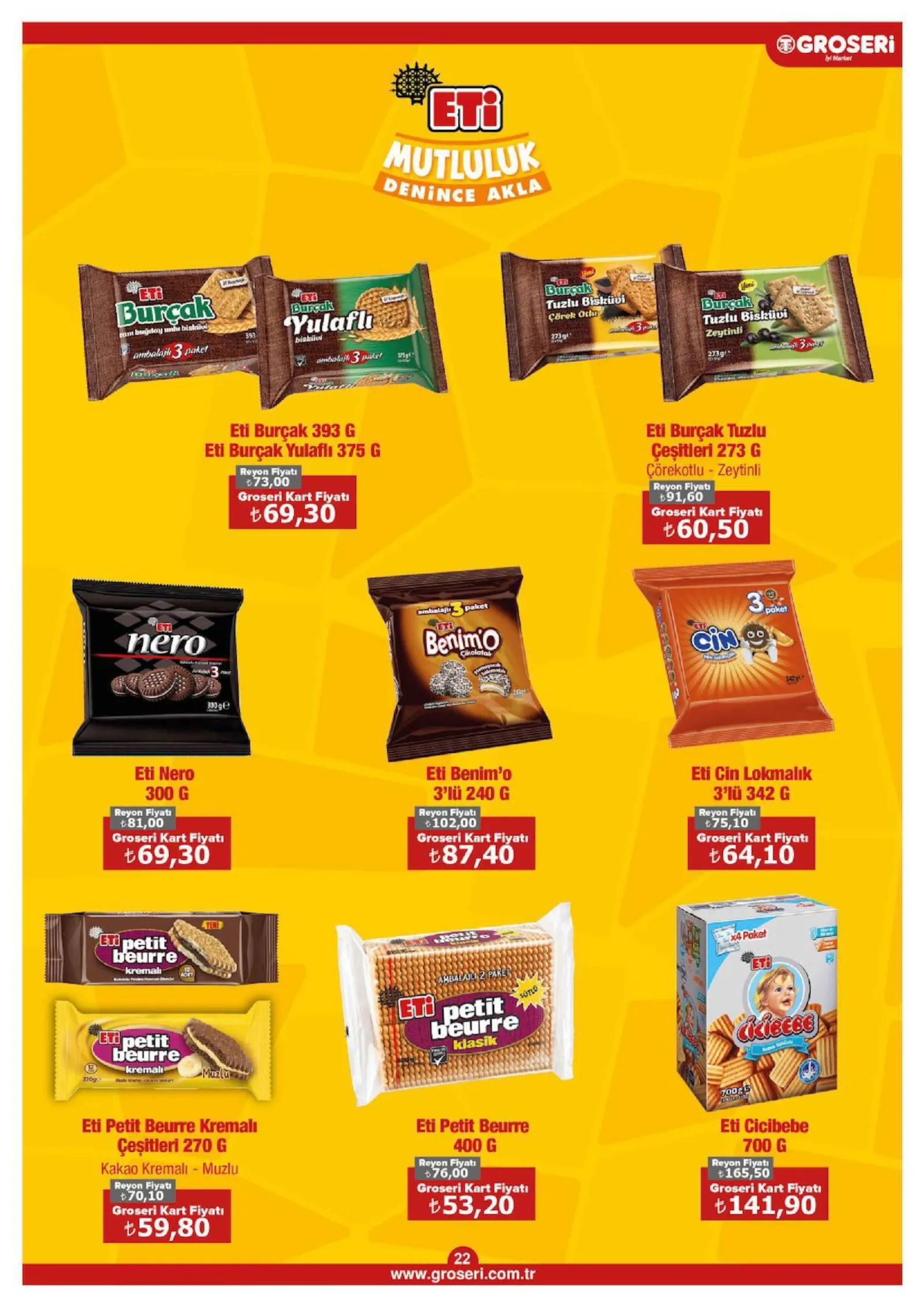 Groseri broşürü sayfa 22
